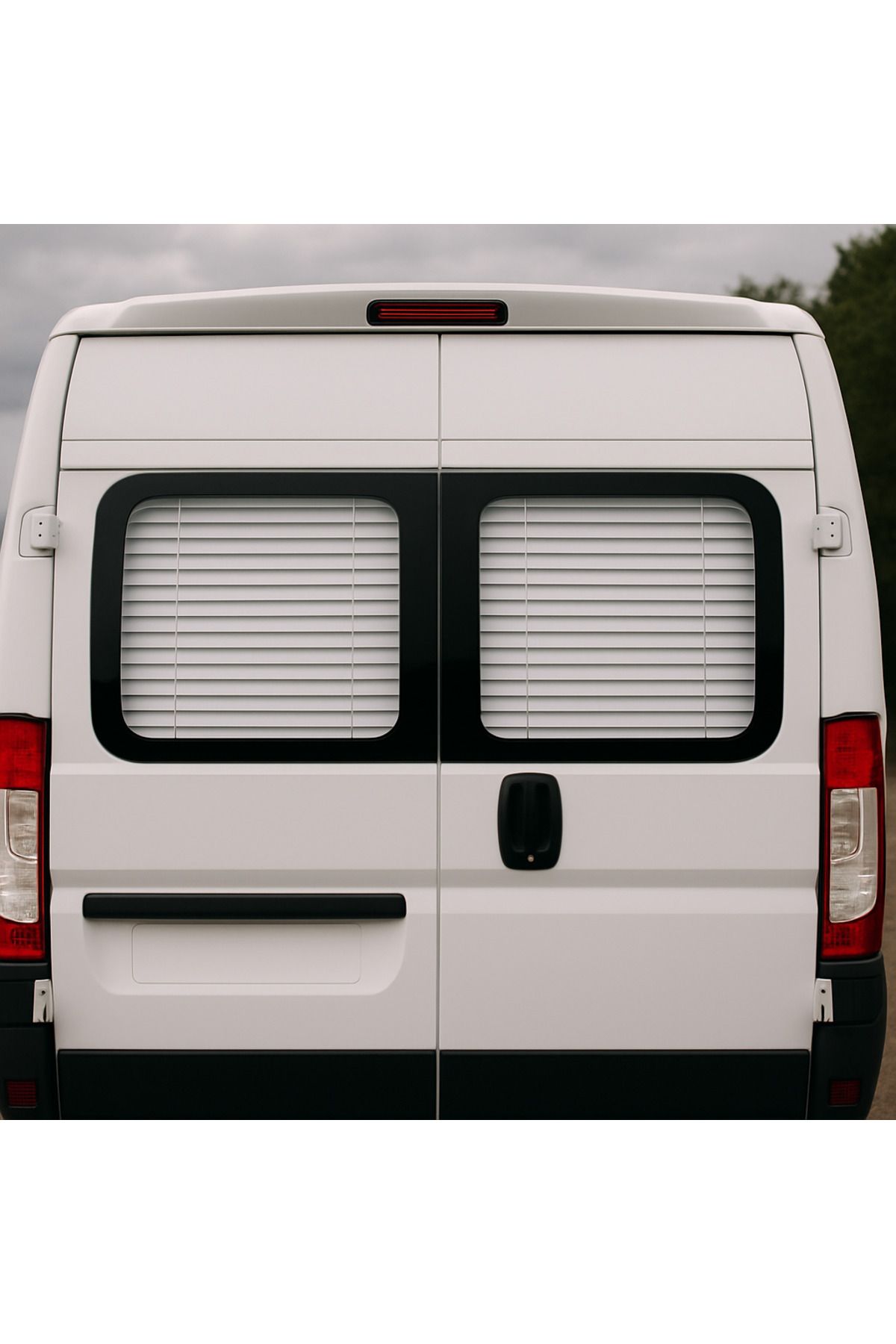 crkshopping Minibüs Çift Kapı Jaluzi Perde Ducato & Mercedes & Volkswagen & Ford Uyumlu