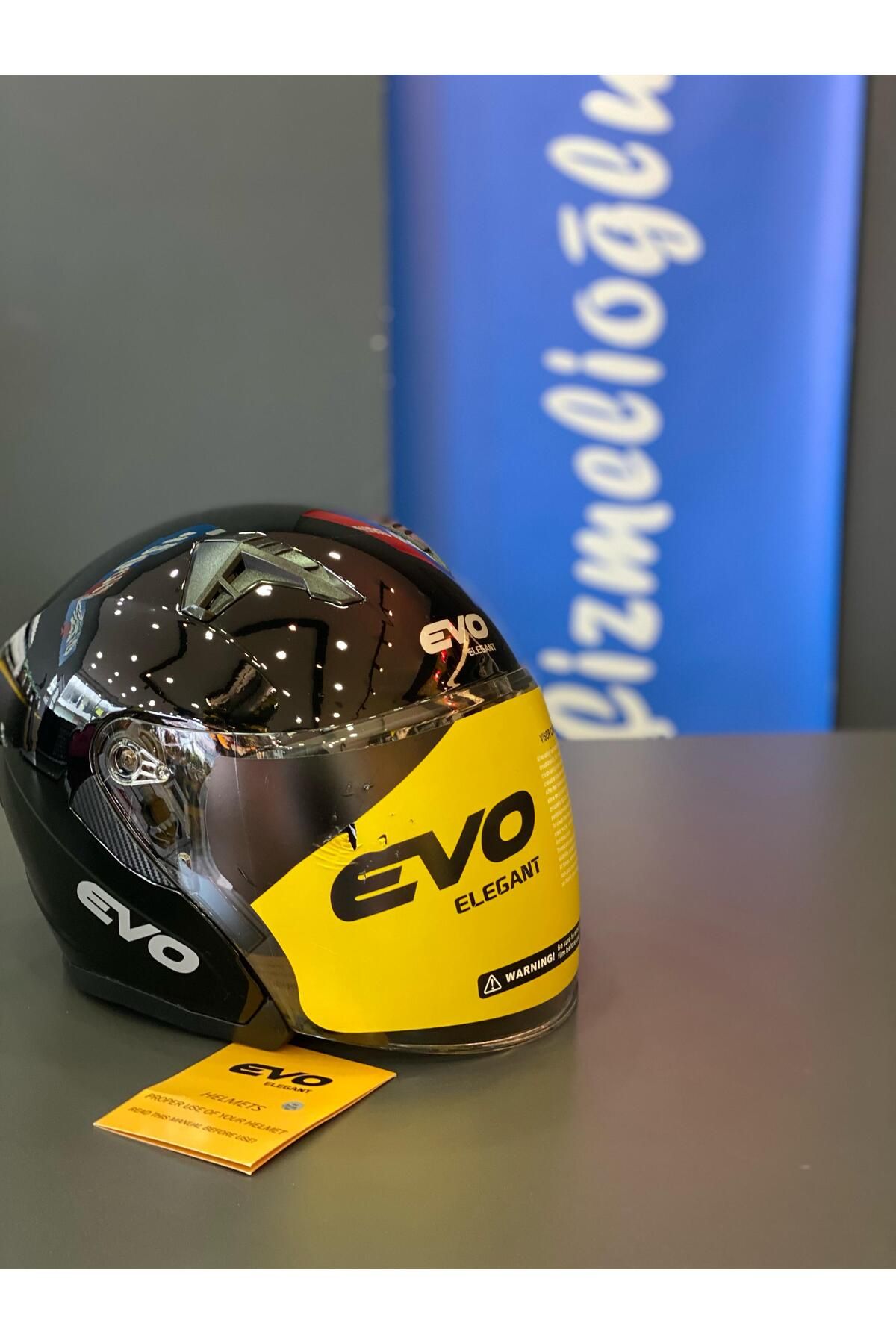 EVO ELEGANT ÇENESİZ KASK