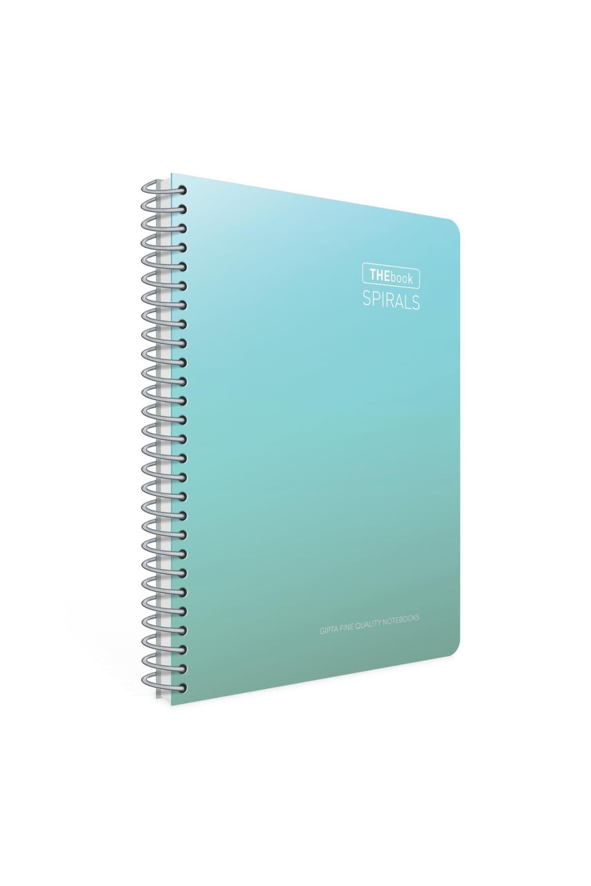 Gıpta Thebook Spirals A4 200 Yaprak Sert Kapak Spiralli Defter Kareli (6070)
