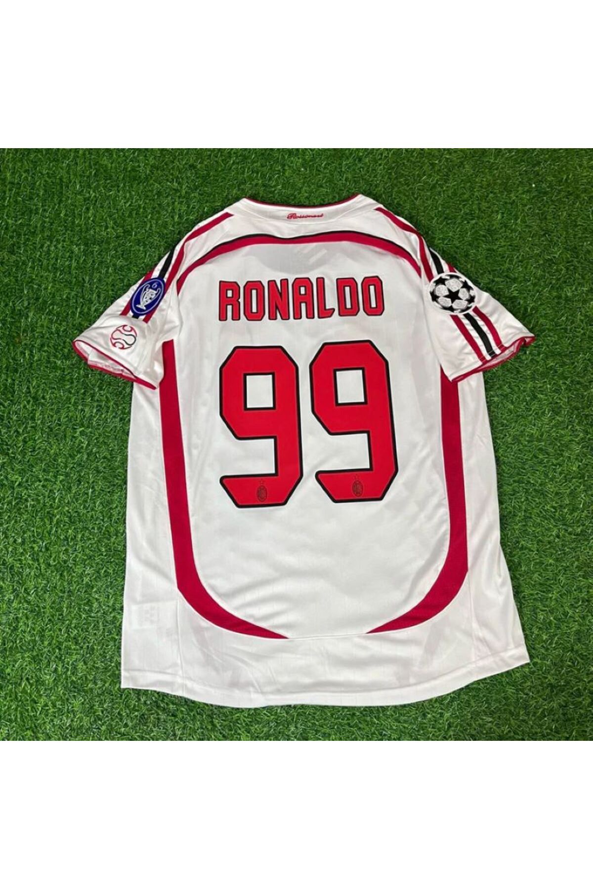 Ronson A.c Milan 2007 Şampiyonlar Ligi Finali Ronaldo Nazario Nostalji Forması (Efsane Milan Kadrosu)