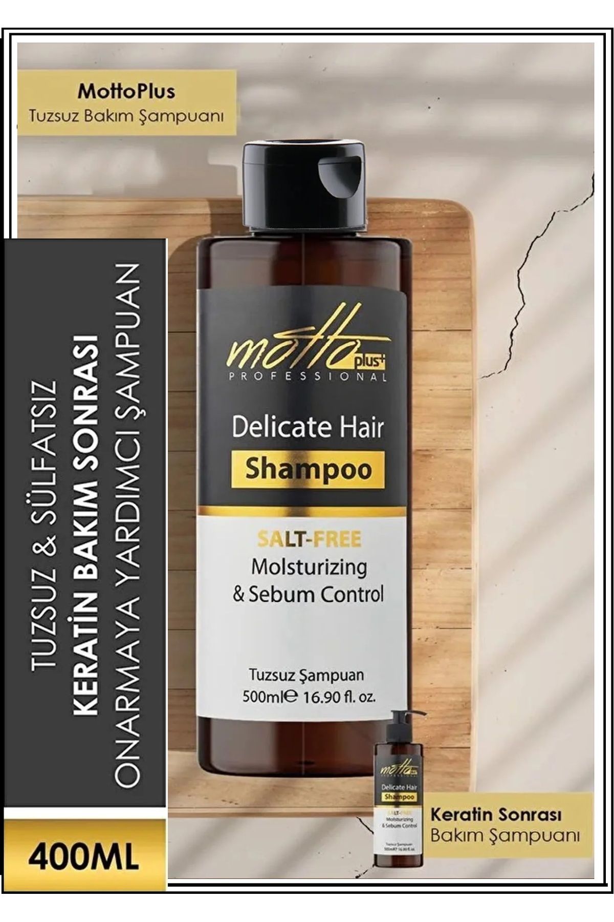 Stilyoner Motto Keratin Tuzsuz Şampuan 400 ml