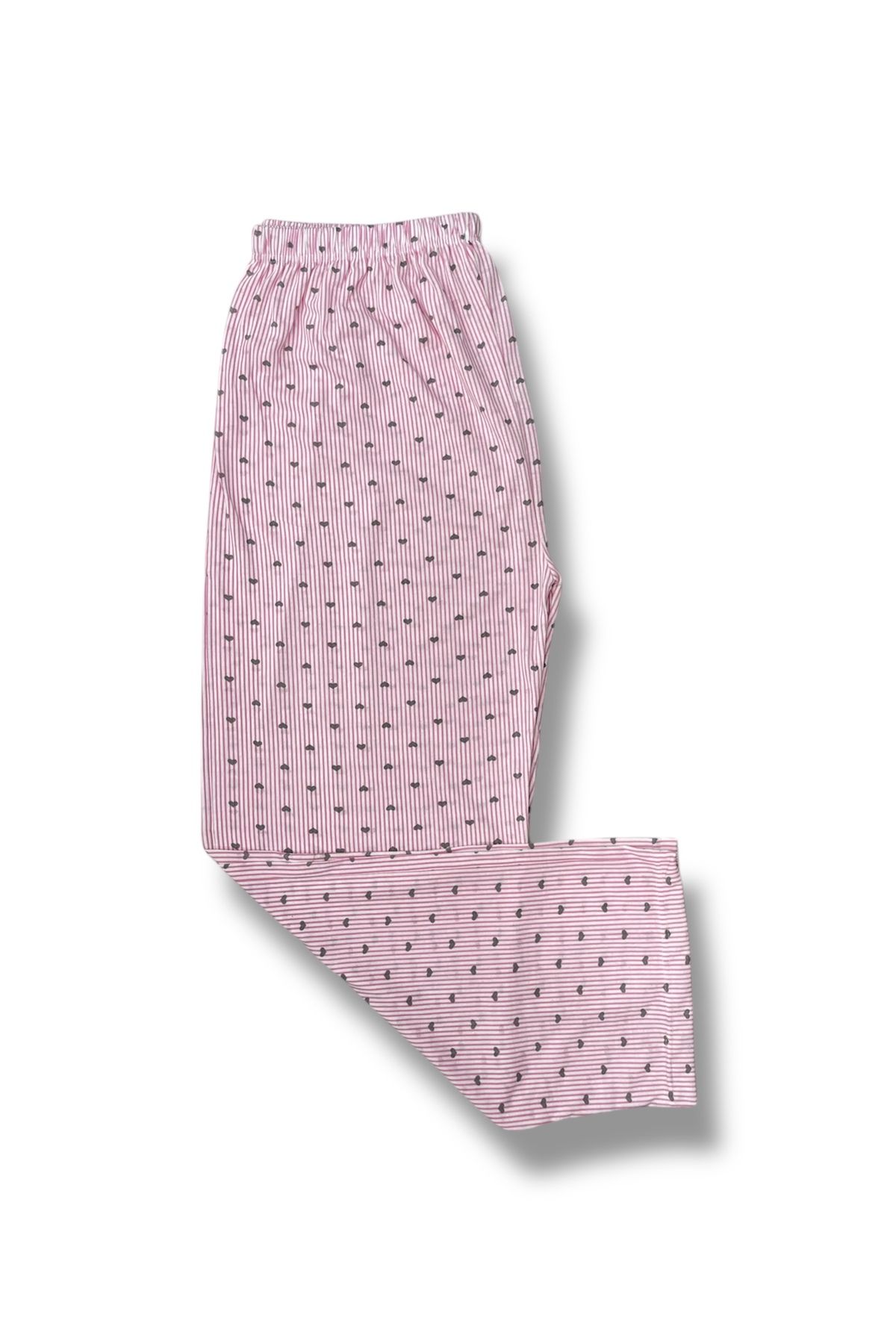 Erdenay Tekstil Desenli Penye Kadın Pijama Altı