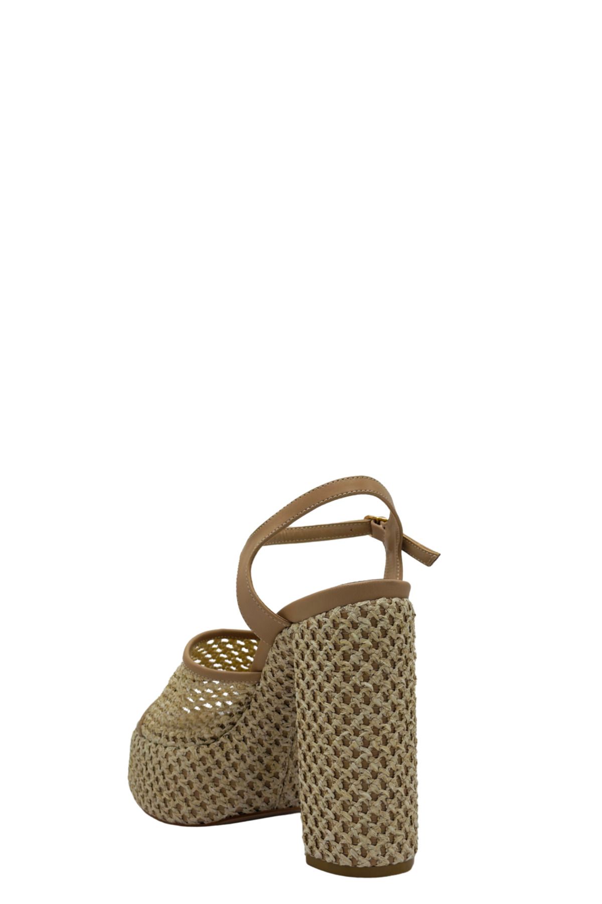 کفش مجلسی زنانه 041 2500019 بژ اورجینال Moulin Shoes