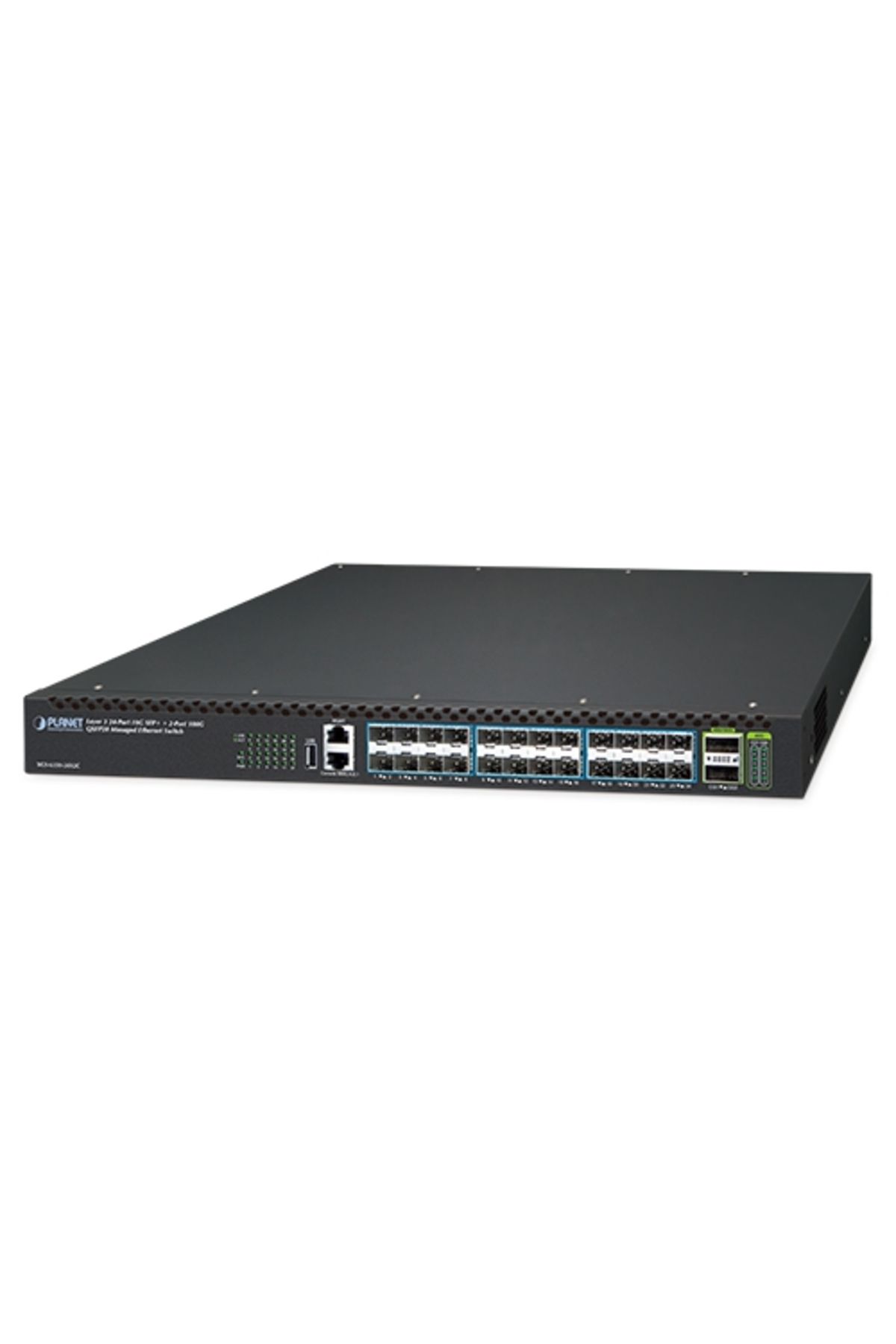 Planet PL-XGS-6350-24X2C 24 Port 10G SFP+ 2 Port 10/100Mbps L2 Managed Ethernet Switch