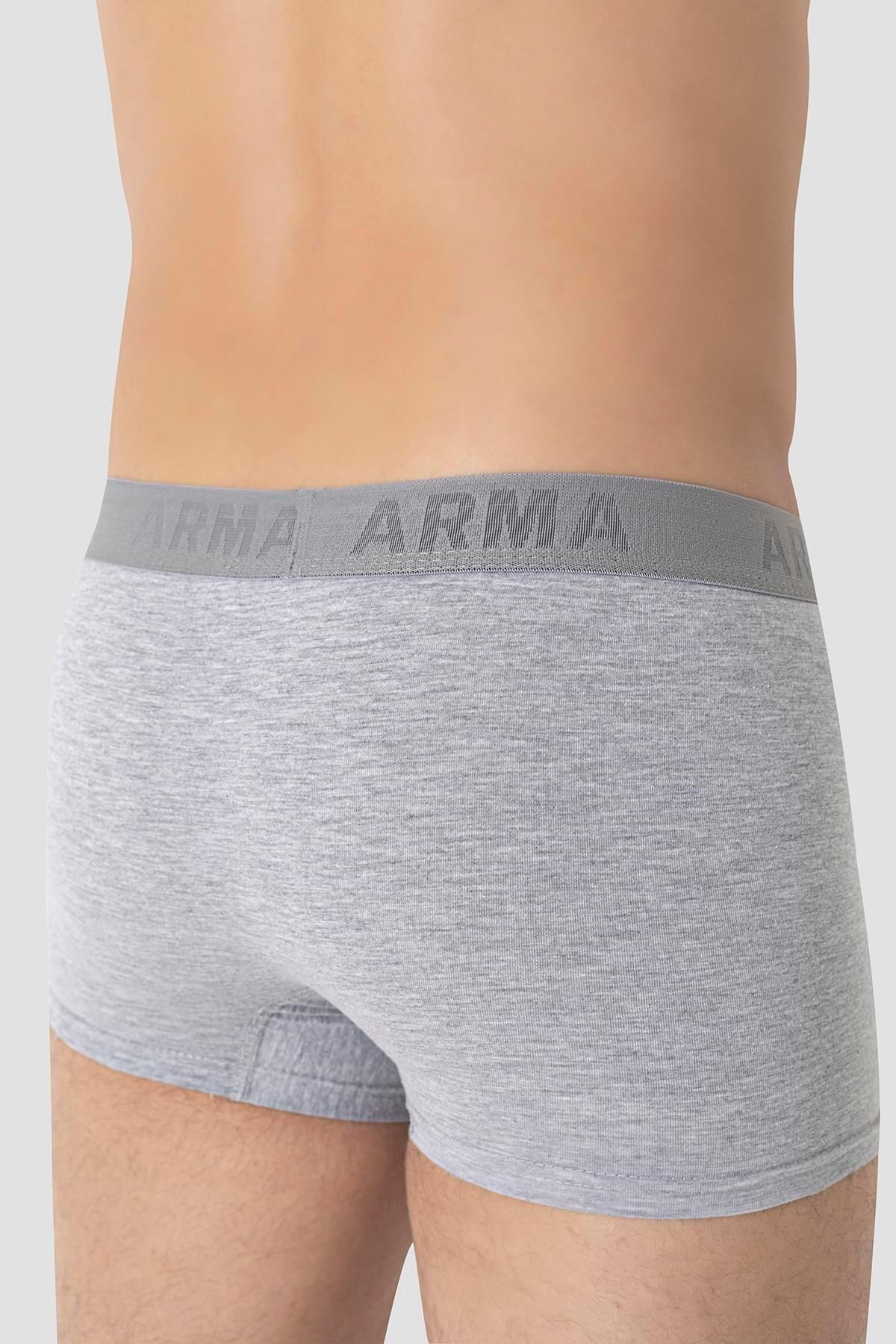 Arma Yıldız-Ανδρικό Boxer Lycra Flexible ύφασμα μικτών χρωμάτων 6 συσκευασιών Άνετη εφαρμογή 6