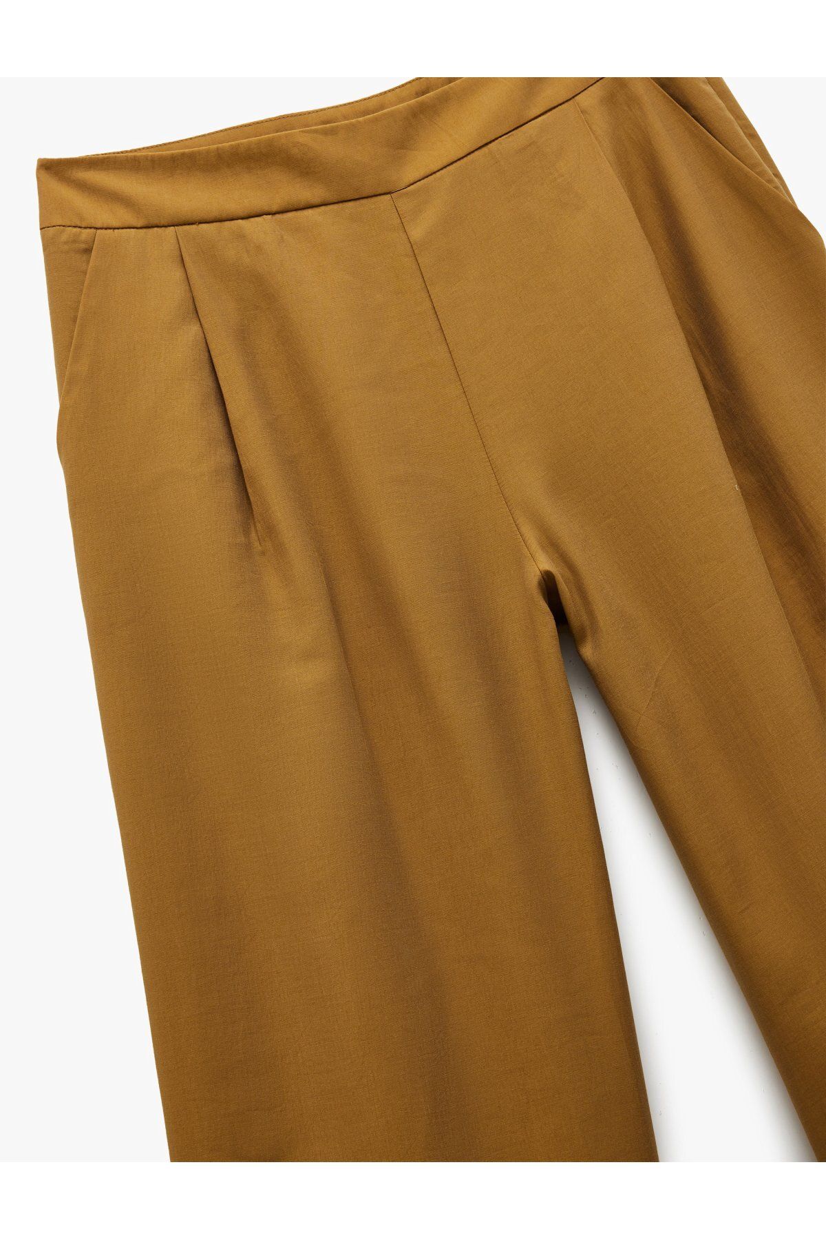 Koton X Sima Tarkan - Modal Kumaş Cepli Geniş Paça Palazzo Pantolon 5SAK40063EW