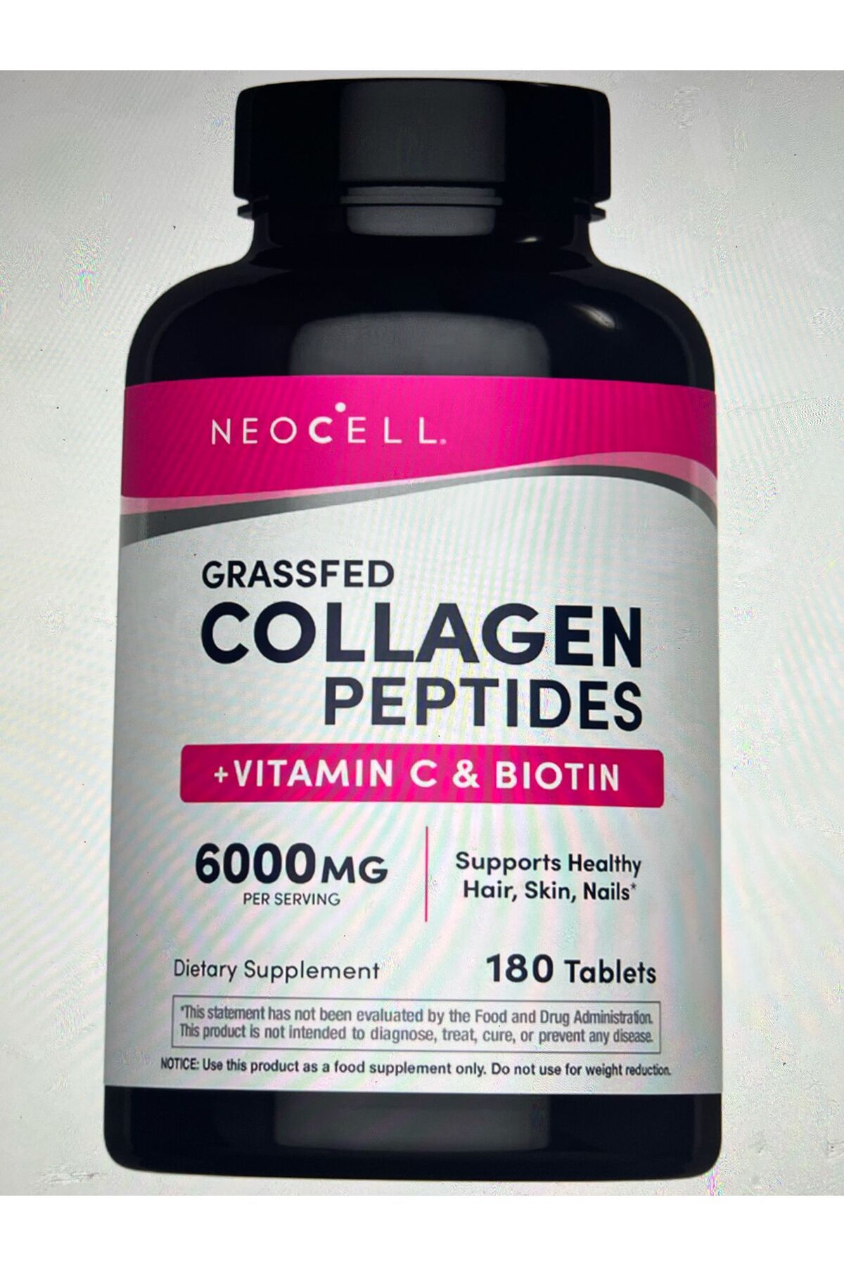 Neocell Grassfed Collagen BioActive Kollajen Peptides + Vitamin C Biotin sodium