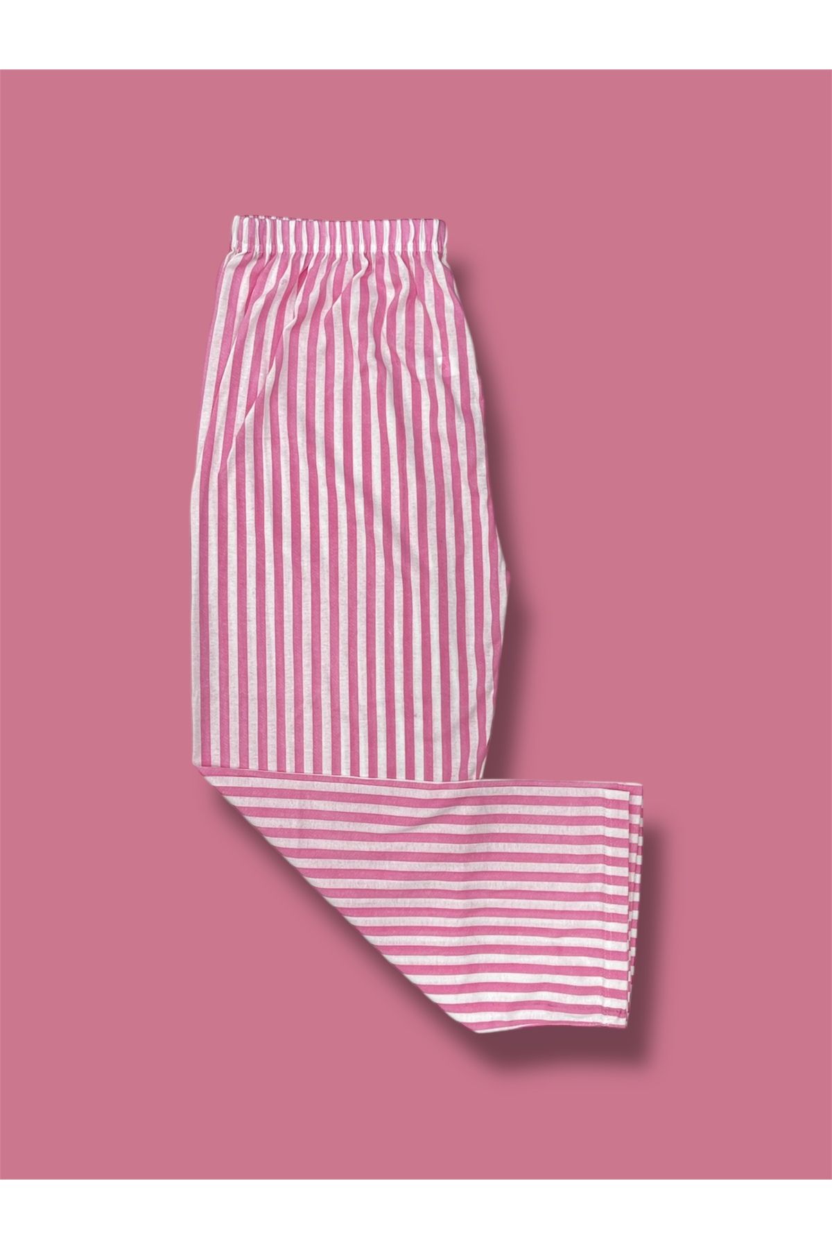 Erdenay Tekstil Desenli Penye Kadın Pijama Altı
