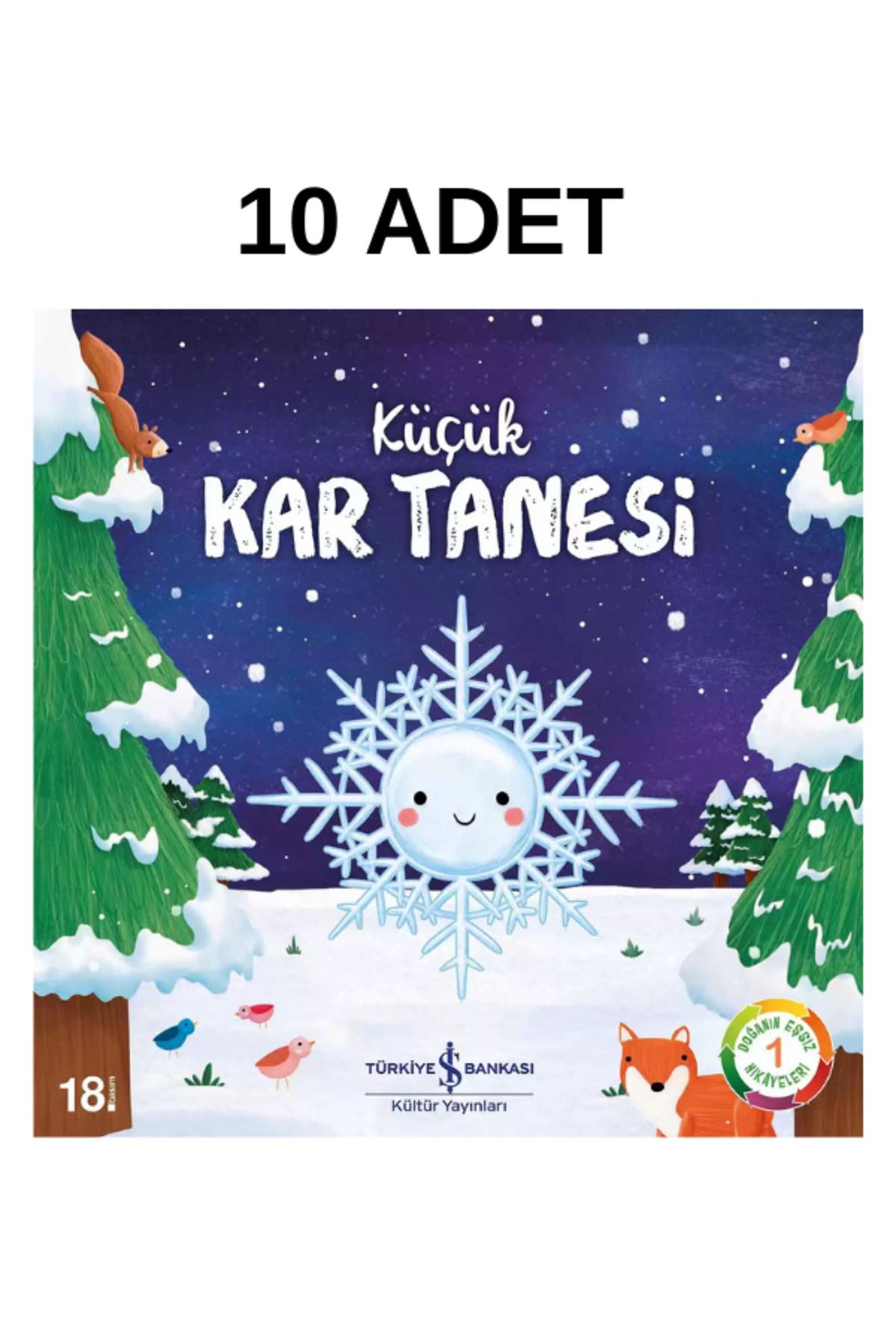 TÜRKİYE İŞ BANKASI KÜLTÜR YAYINLARI Küçük Kar Tanesi 10 ADET