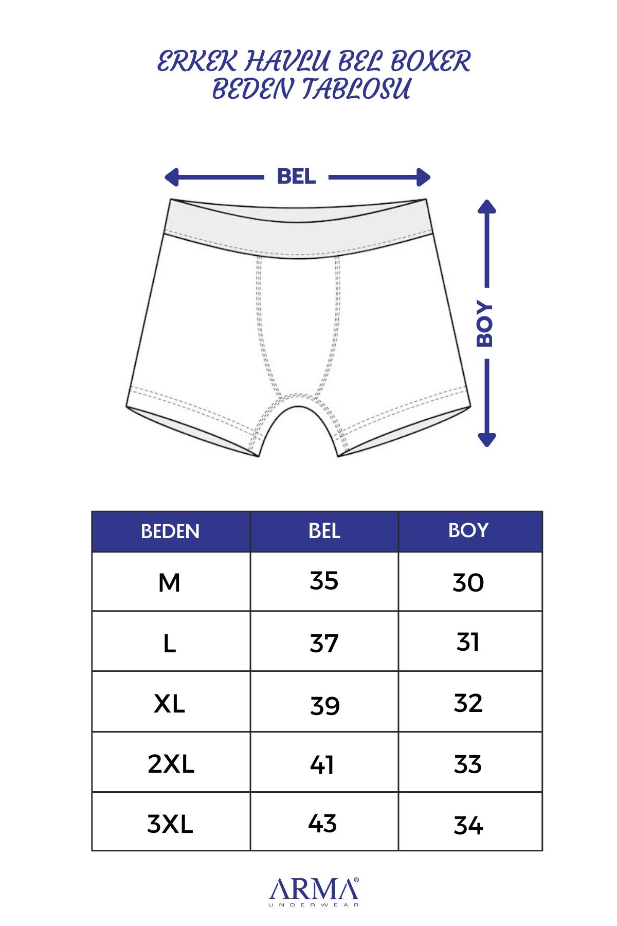 Arma Yıldız-Men's Yellow Boxers - Pack of 3 100% Cotton Combed Cotton 6