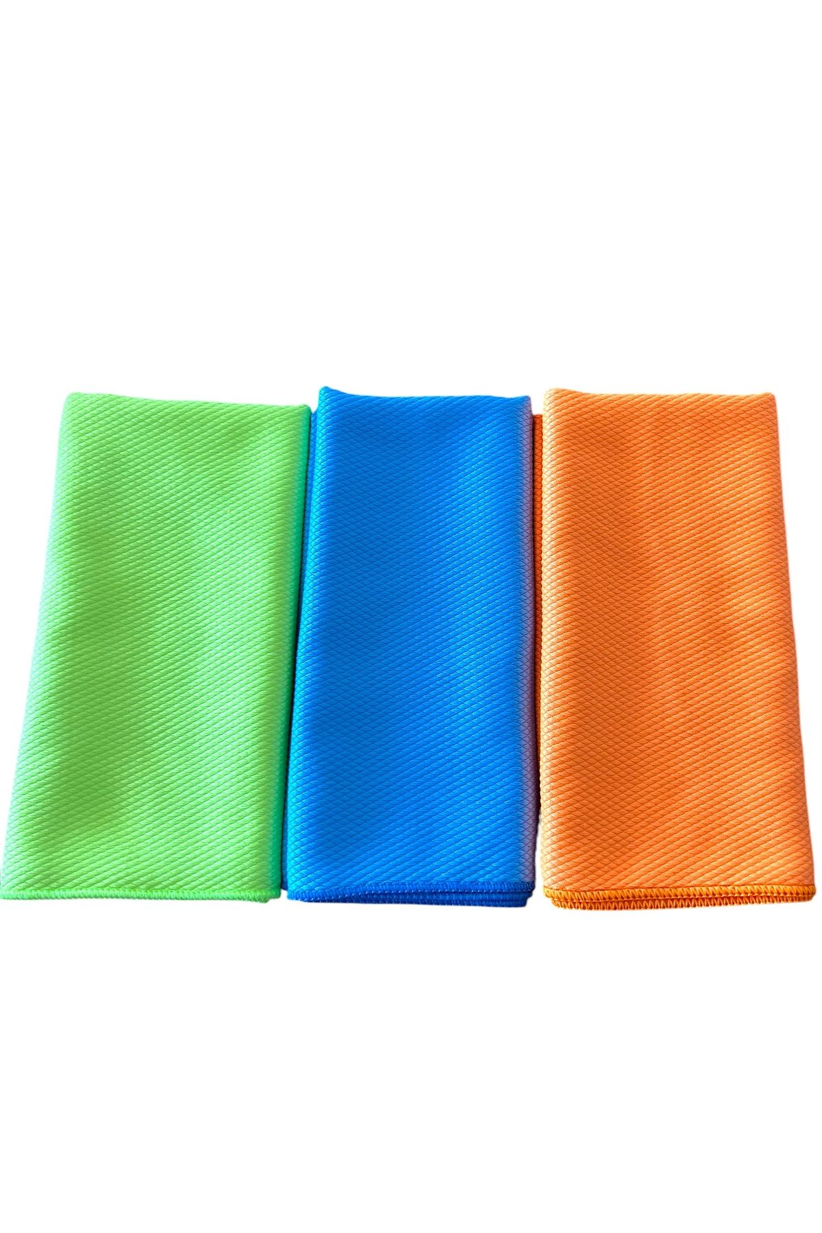 Poros Store Mikrofiber Temizlik Bezi 3lü 50x70cm