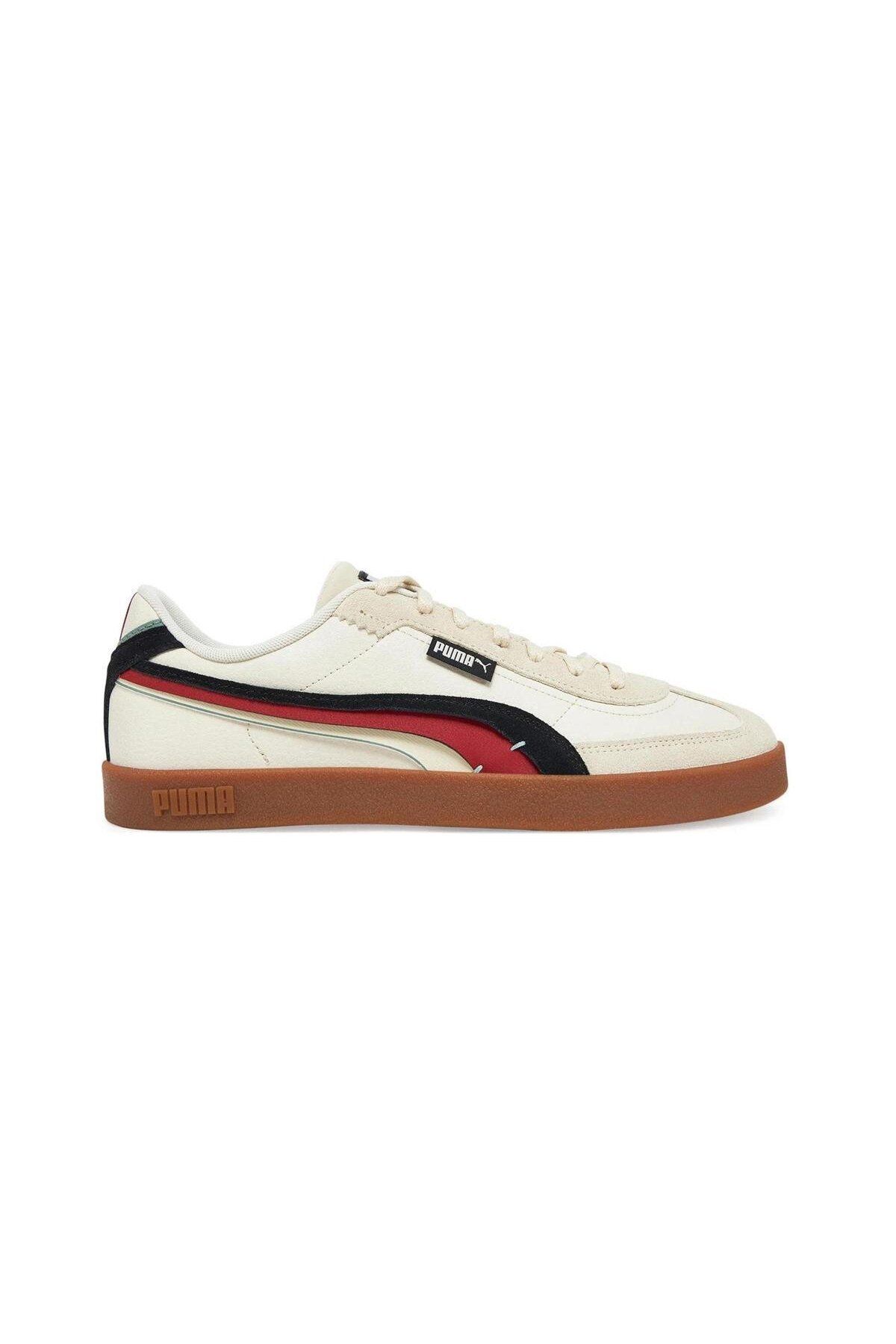 Puma 400388 01 Club II Era Greenside Bej-Siyah Erkek Spor Ayakkab