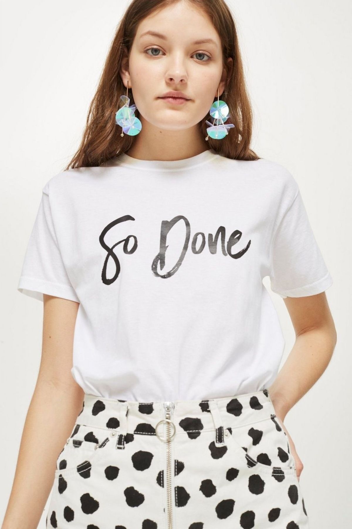 Jose Clothing Oversize Kesim Kısa Kollu Baskılı T-shirt