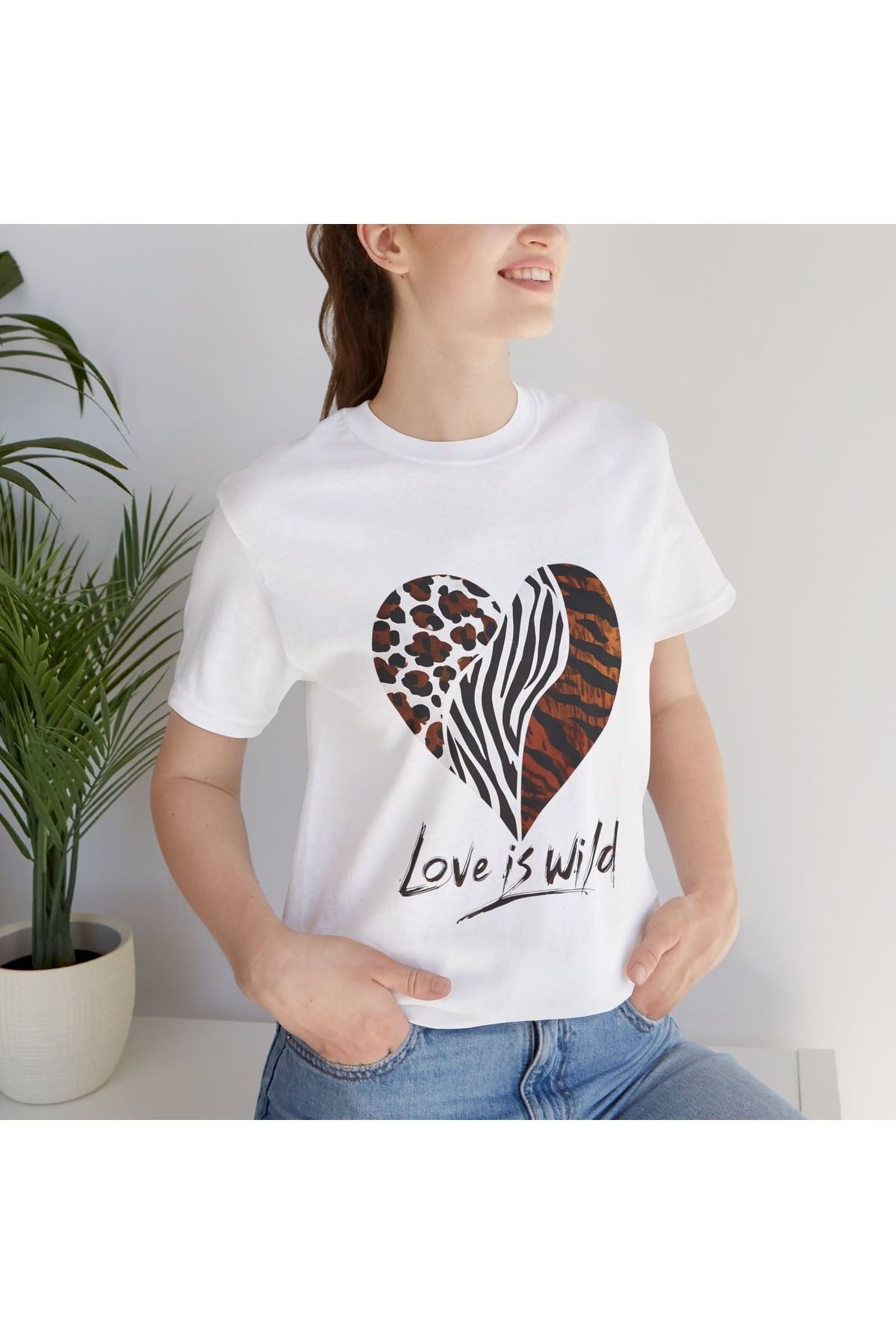 Jose Clothing Oversize Kesim Kısa Kollu Baskılı T-shirt