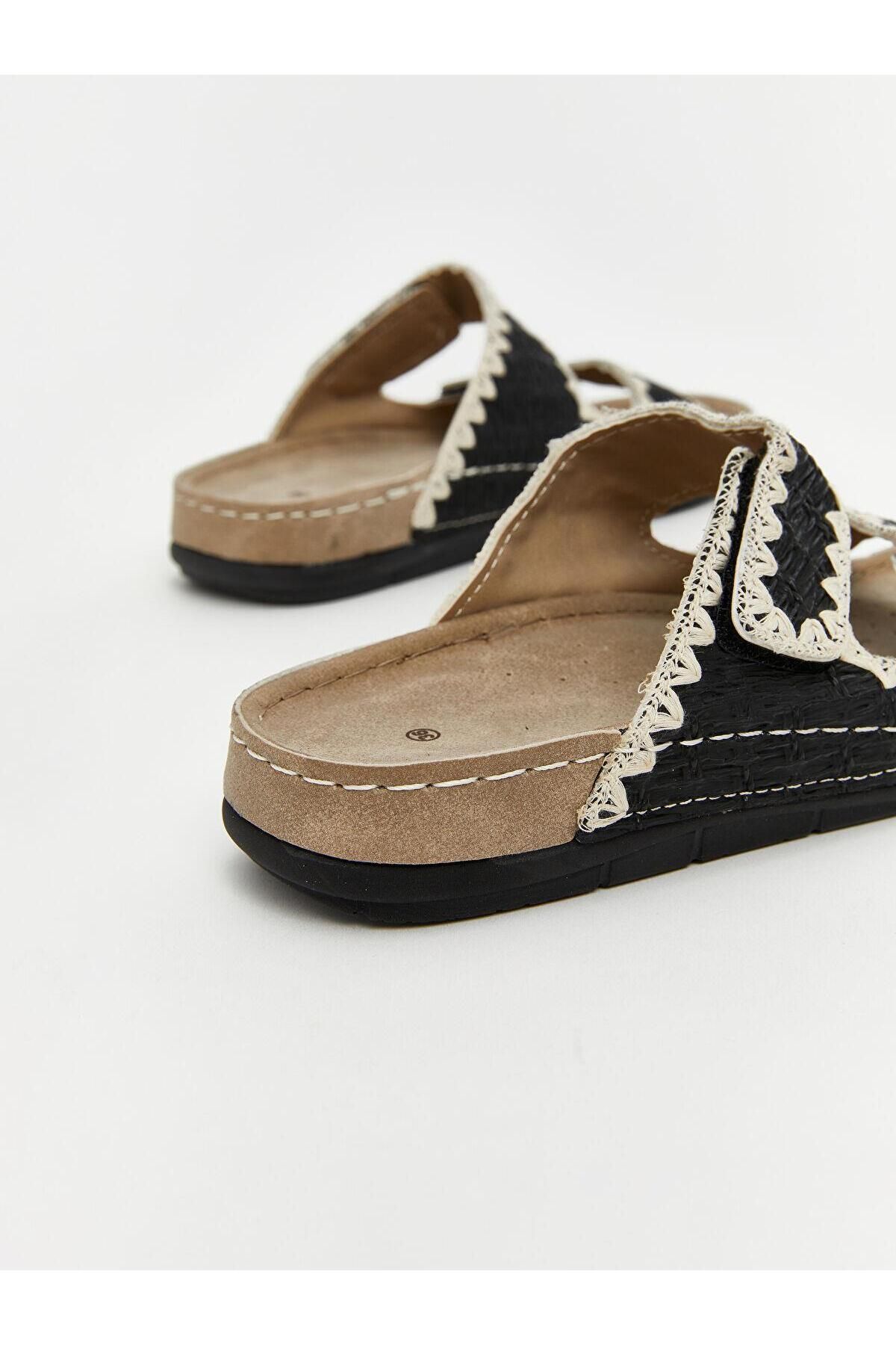 LC Waikiki-Lcw Steps Velcro Double Banded Women's Slippers (S5) 5