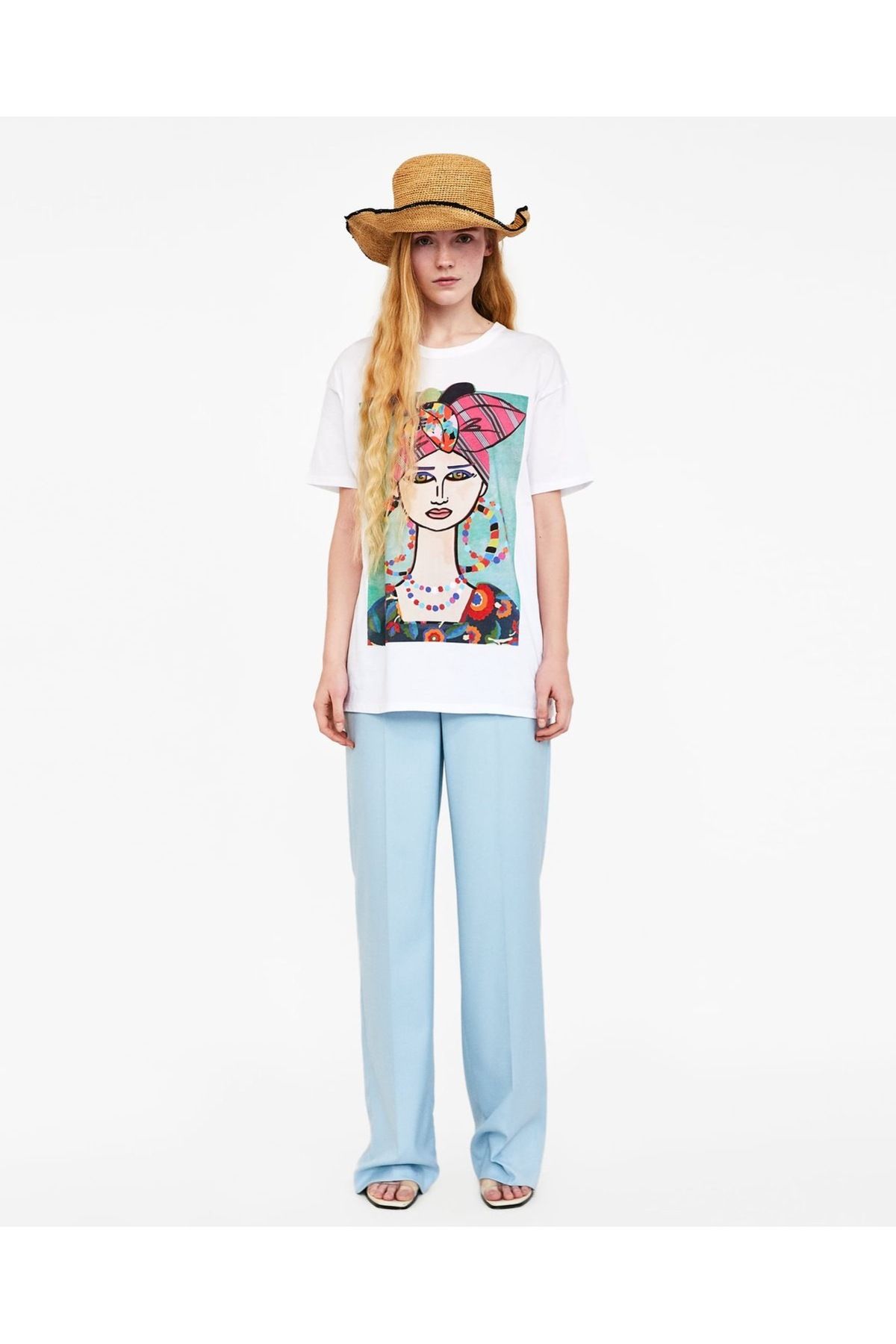 Jose Clothing Oversize Kesim Kısa Kollu Baskılı T-shirt