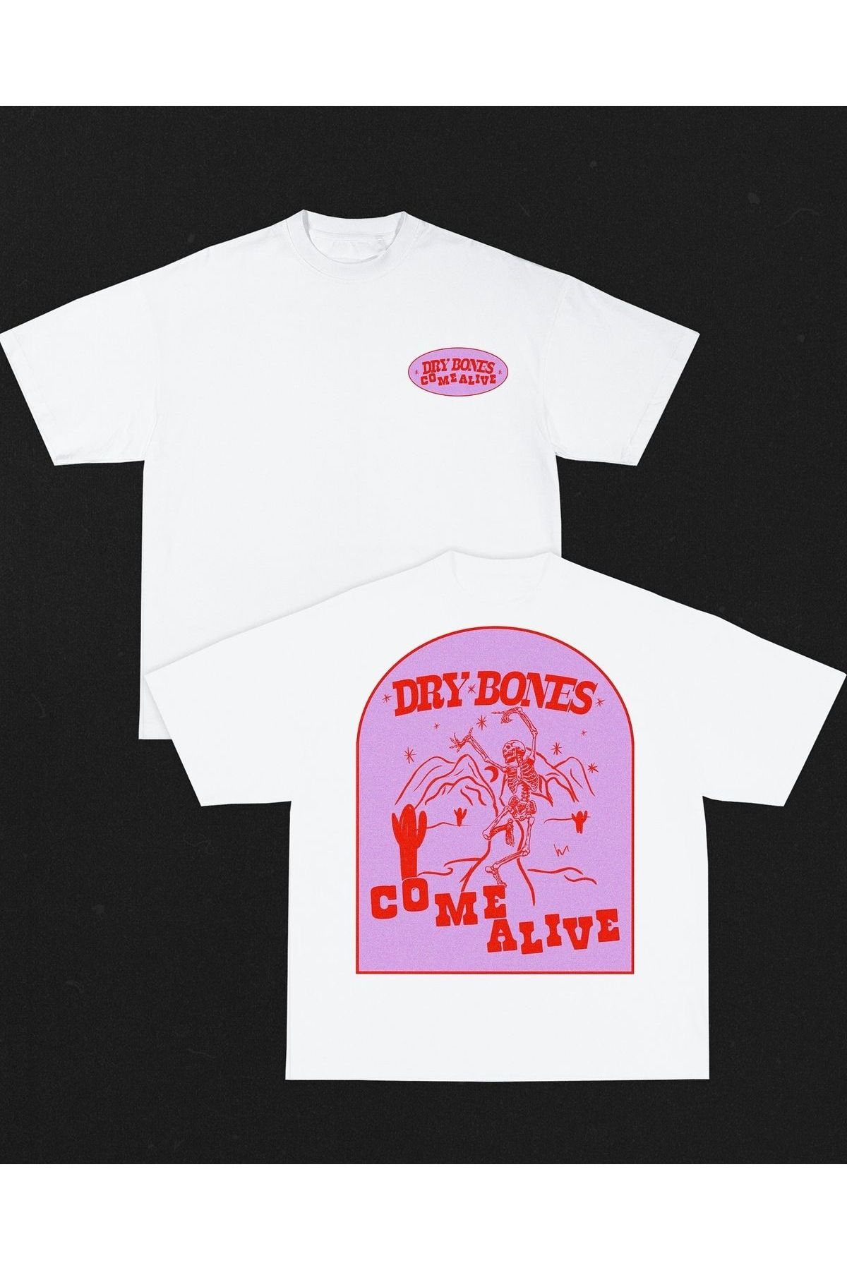 Jose Clothing Oversize Kesim Kısa Kollu Baskılı T-shirt