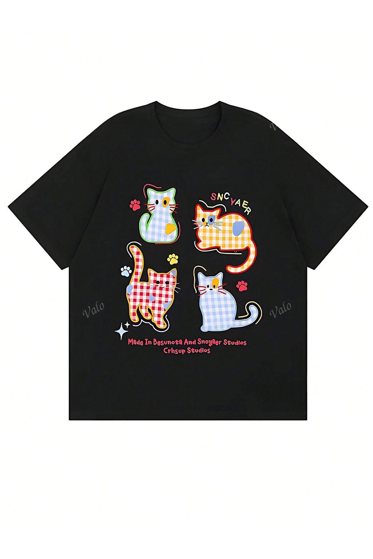 Jose Clothing Oversize Kesim Kısa Kollu Baskılı T-shirt