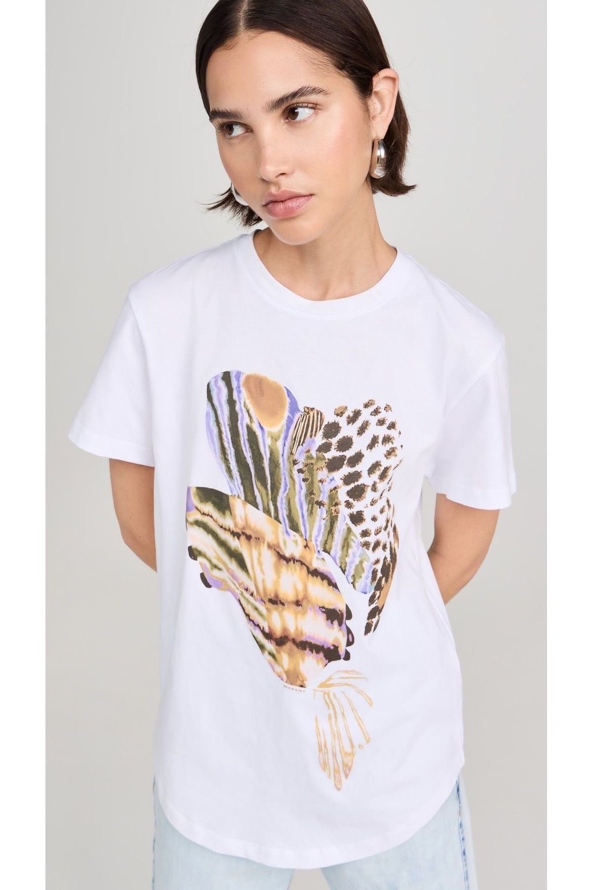 Jose Clothing Oversize Kesim Kısa Kollu Baskılı T-shirt