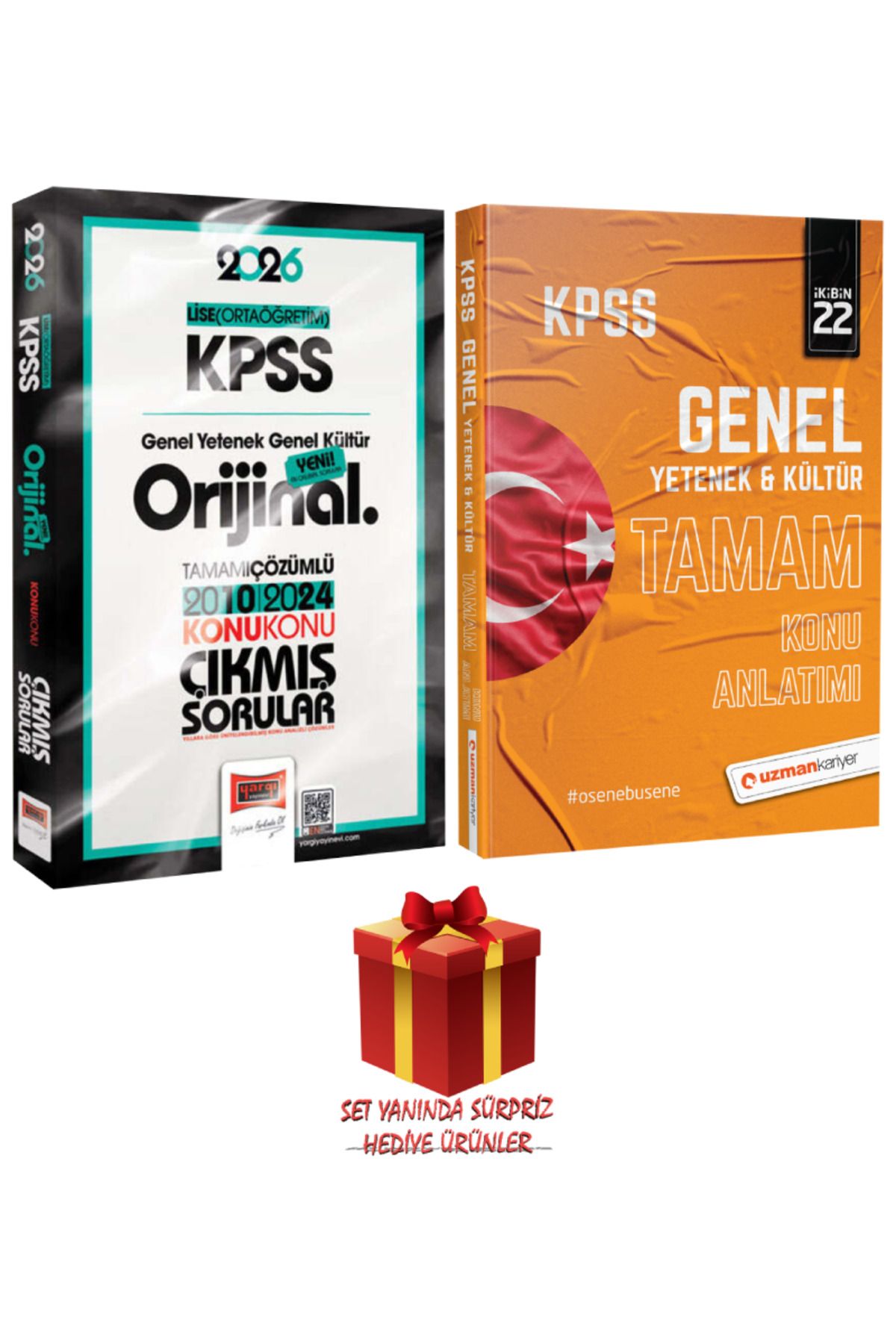 Yargı Yayınları 2026 KPSS Lise(Ortaöğretim) GYGK Orijinal Konu Konu Çıkmış Sorular 2010-2024+GYGK TAMAM Konu Anlatım