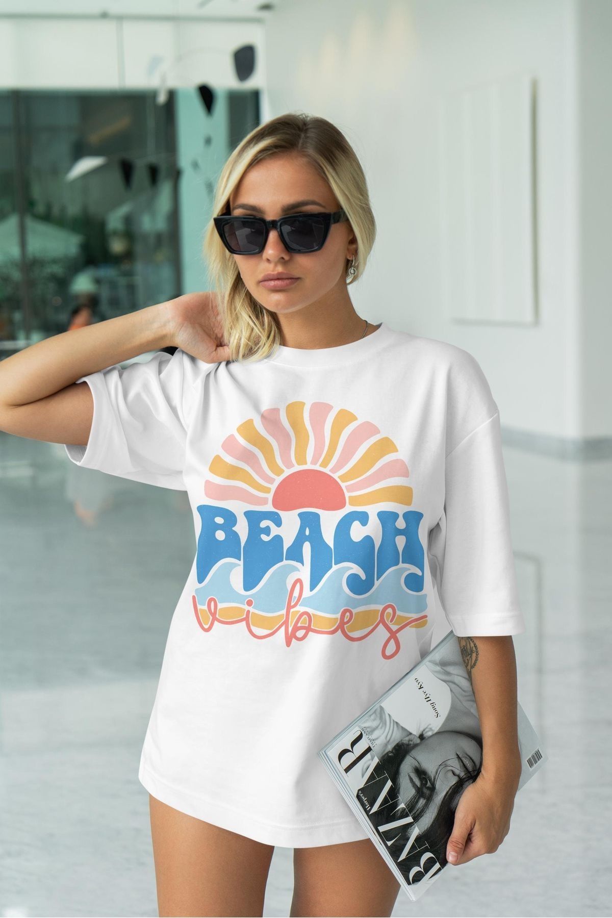 Jose Clothing Oversize Kesim Kısa Kollu Baskılı T-shirt