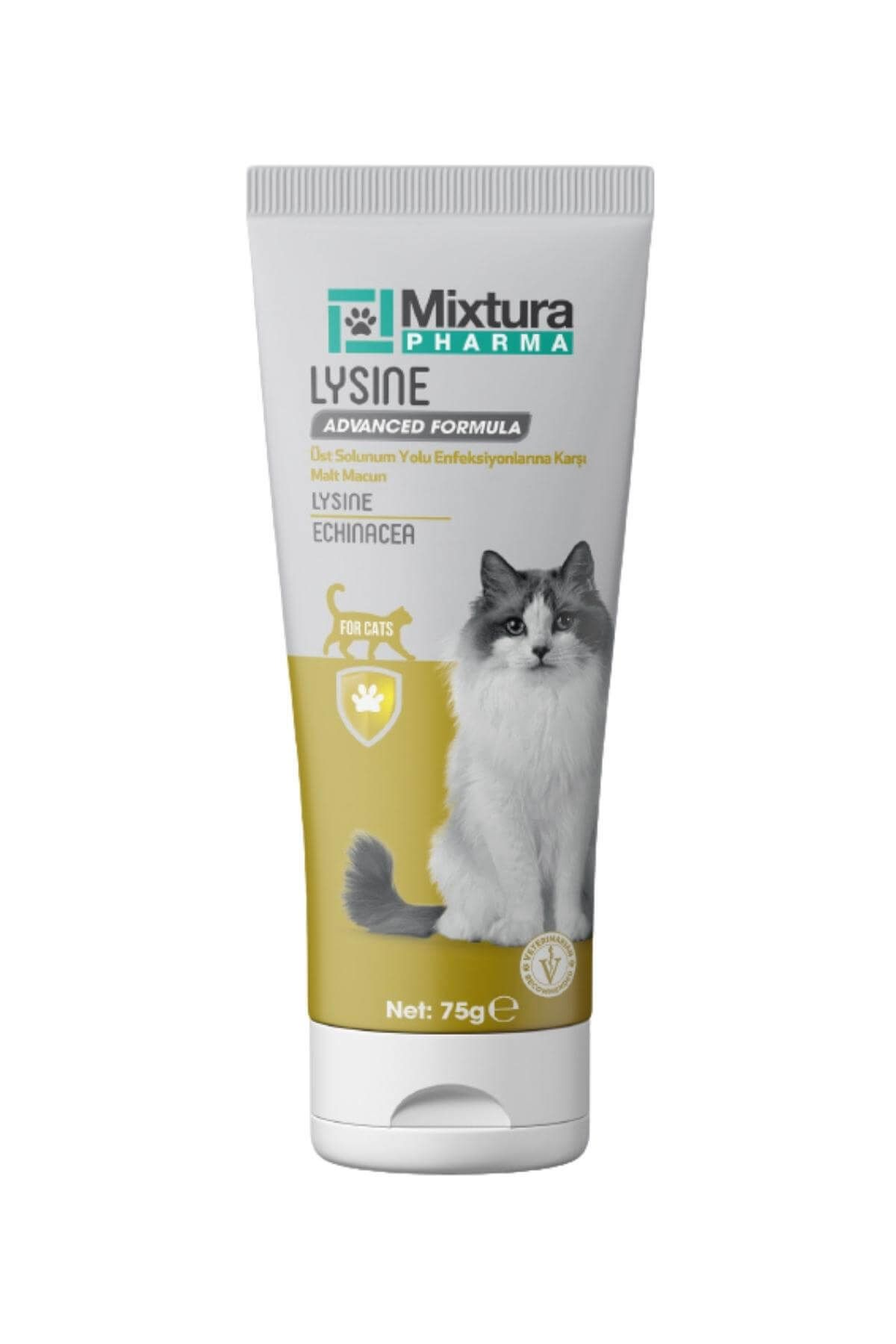 Mixtura Pharma Lysine Kedi Üst Solunum Yolu Destekleyici Macun - Kedi Maltı