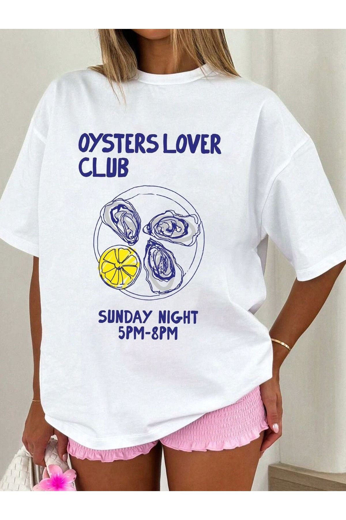 Jose Clothing Oversize Kesim Kısa Kollu Baskılı T-shirt
