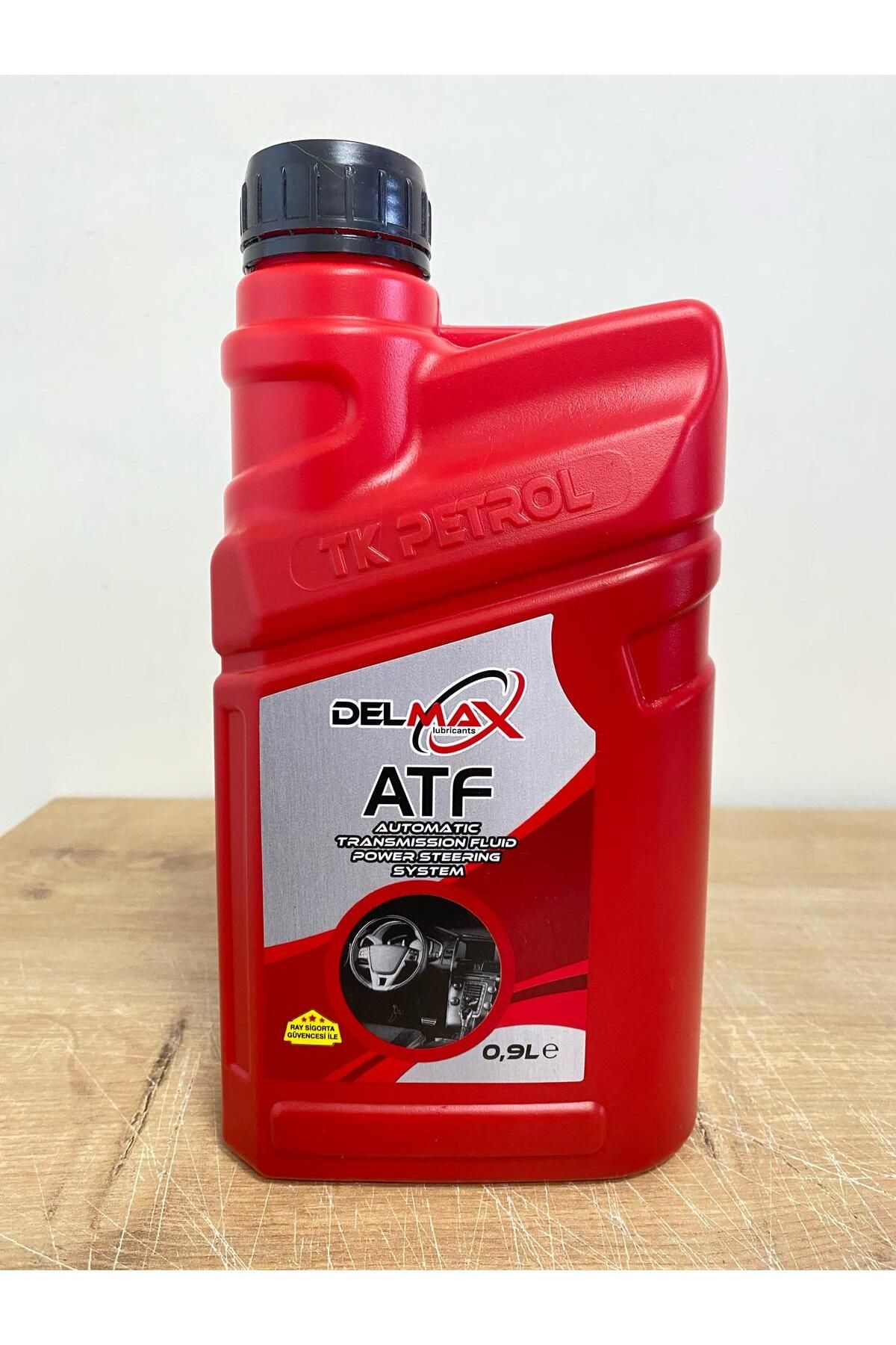 TK PETROL Delmax Kırmızı Renk ATF Direksiyon Yağı 900ML