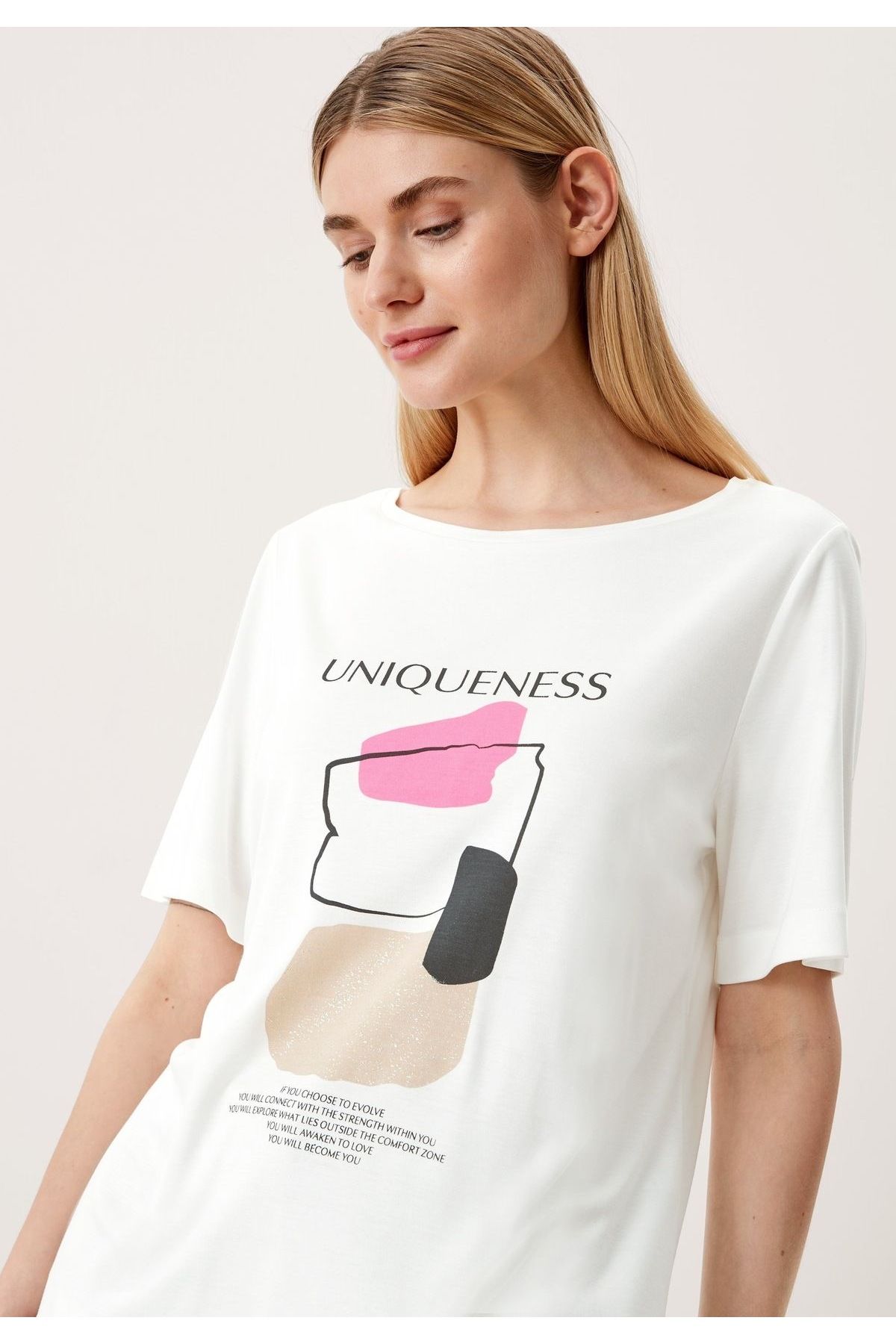 Jose Clothing Oversize Kesim Kısa Kollu Baskılı T-shirt