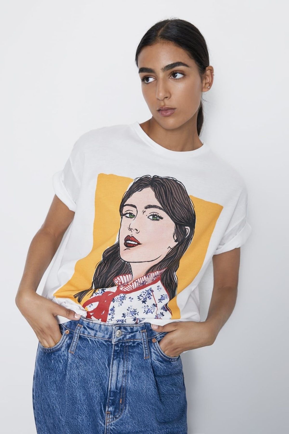Jose Clothing Oversize Kesim Kısa Kollu Baskılı T-shirt
