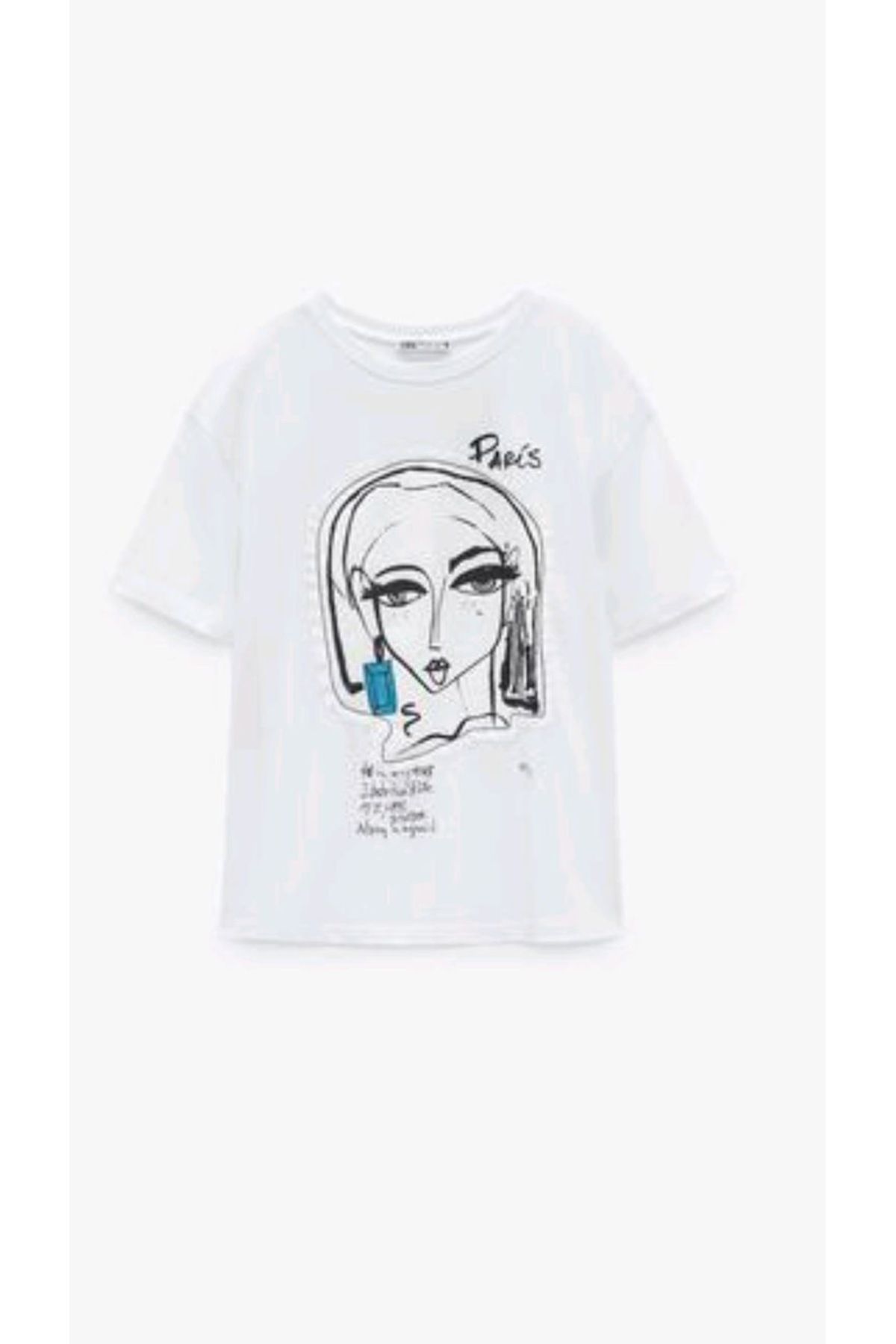Jose Clothing Oversize Kesim Kısa Kollu Baskılı T-shirt