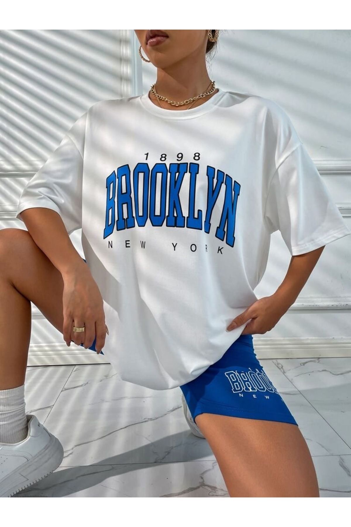 Jose Clothing Oversize Kesim Kısa Kollu Baskılı T-shirt