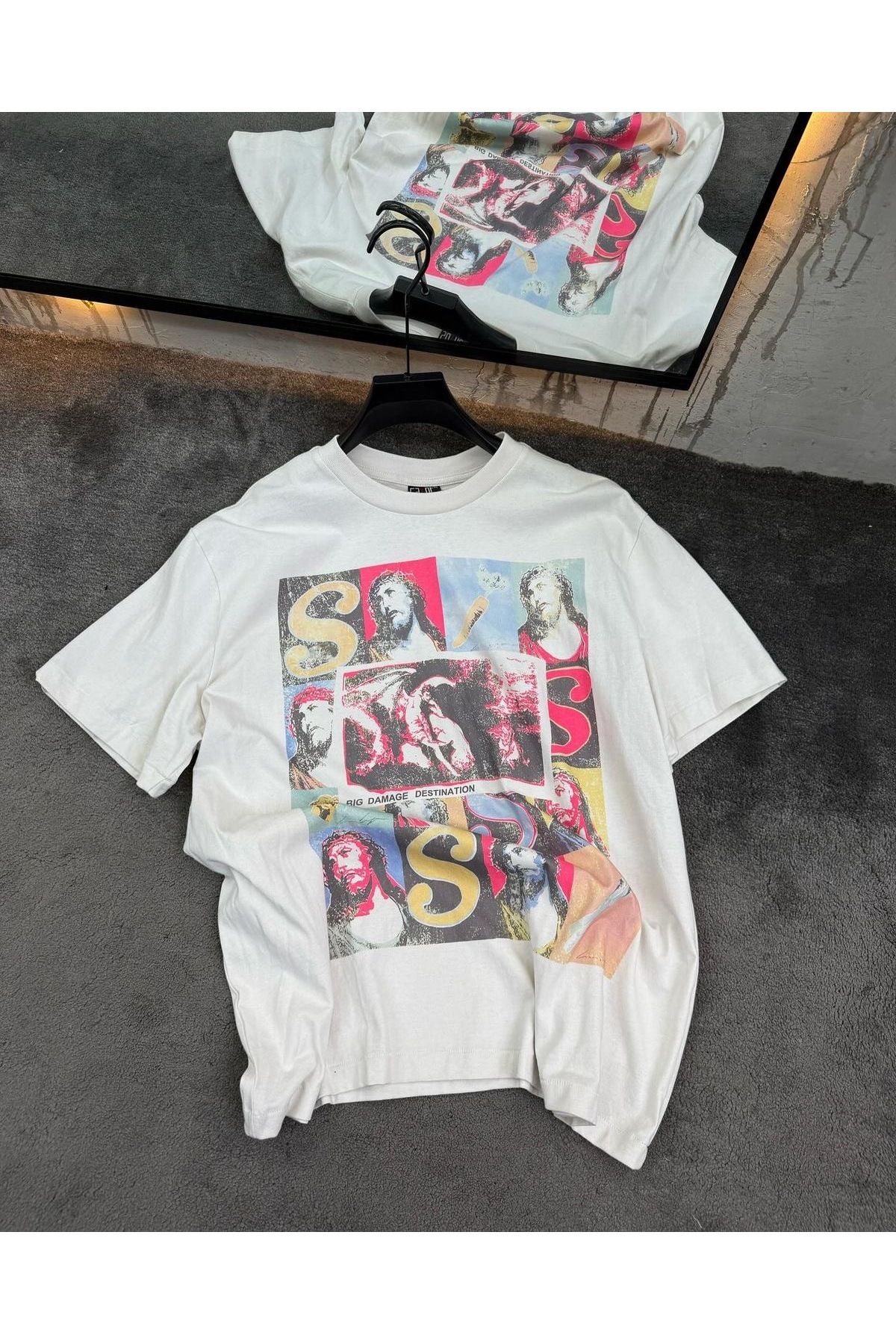 Jose Clothing Oversize Kesim Kısa Kollu Baskılı T-shirt