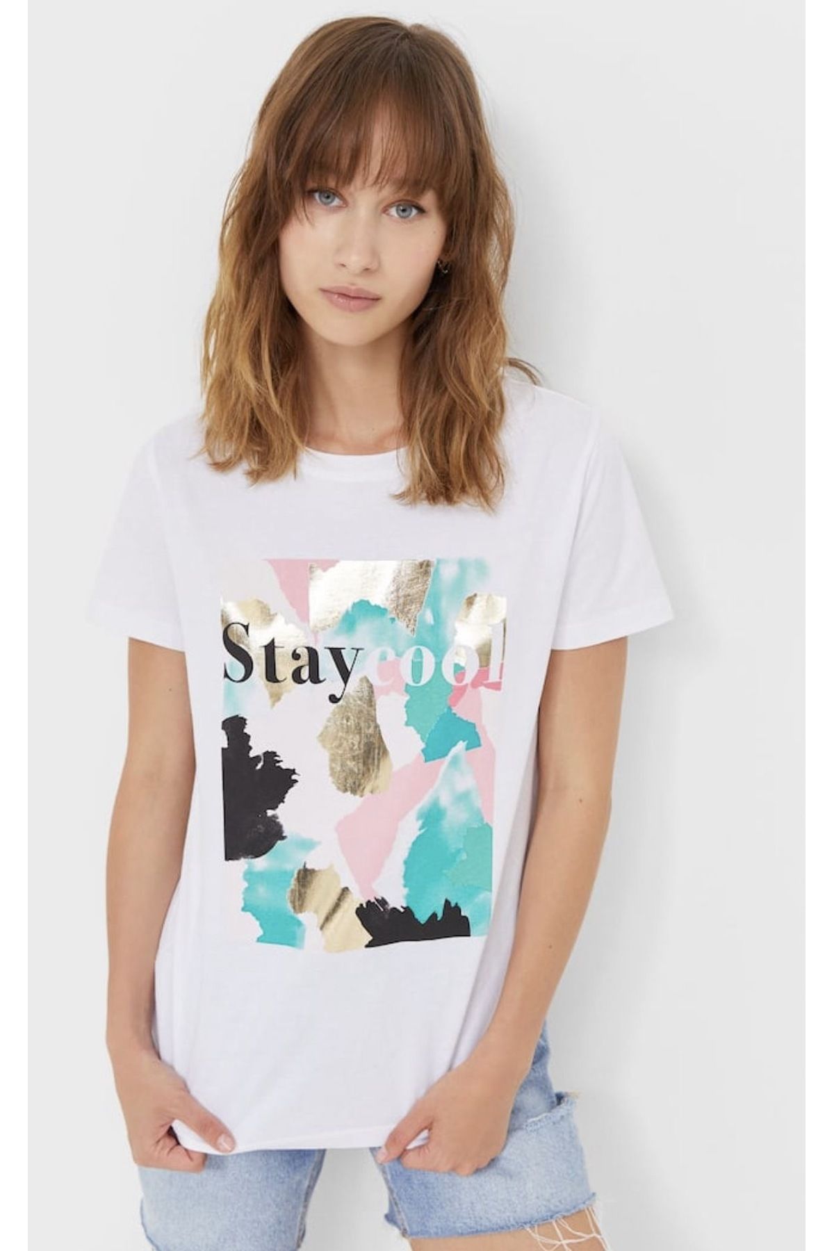 Jose Clothing Oversize Kesim Kısa Kollu Baskılı T-shirt