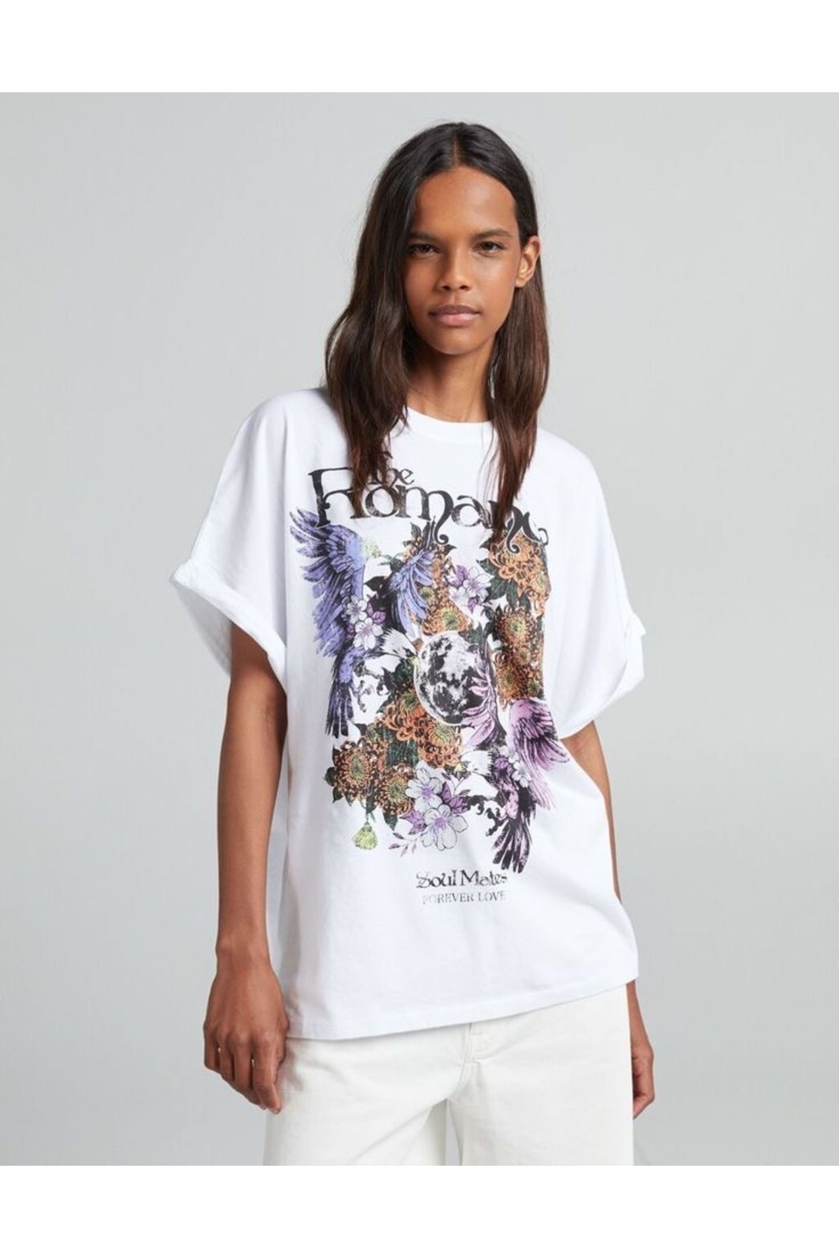 Jose Clothing Oversize Kesim Kısa Kollu Baskılı T-shirt