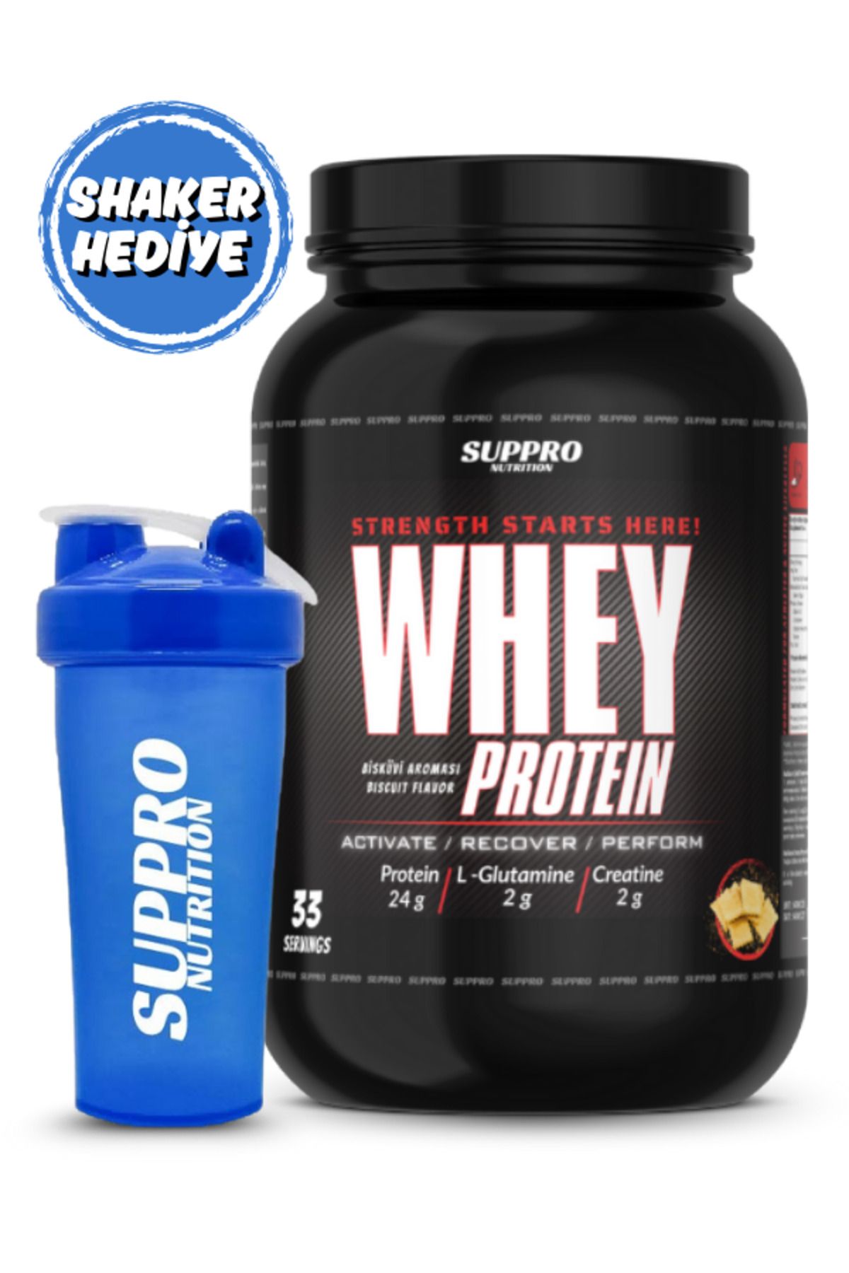 Whey Protein Bisküvi 990 Gram