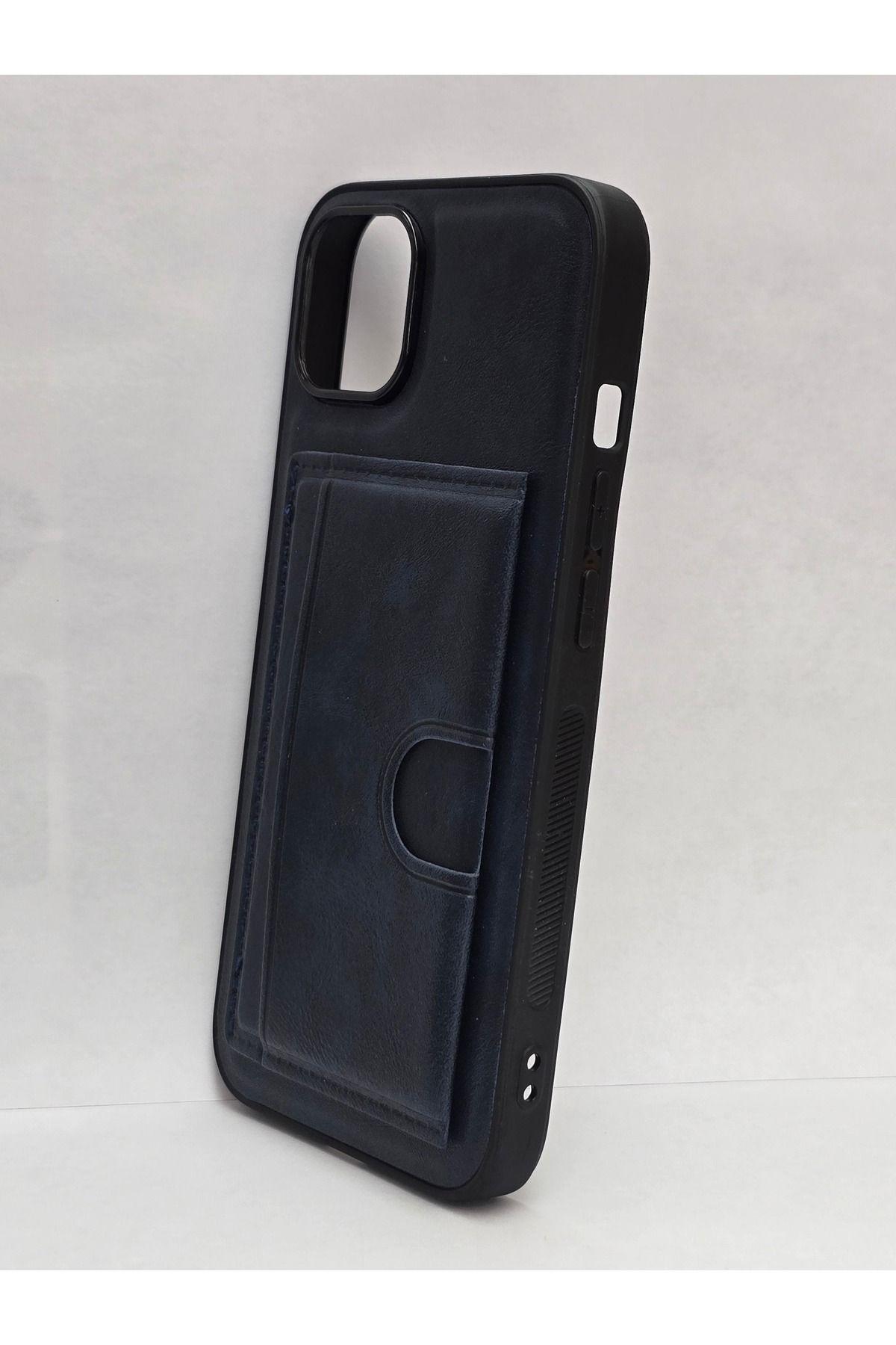 FATÖZ ACCESSORY iPhone 13 Deri Görünümlü Cüzdanlı Telefon Kılıfı - Şık ve Pratik