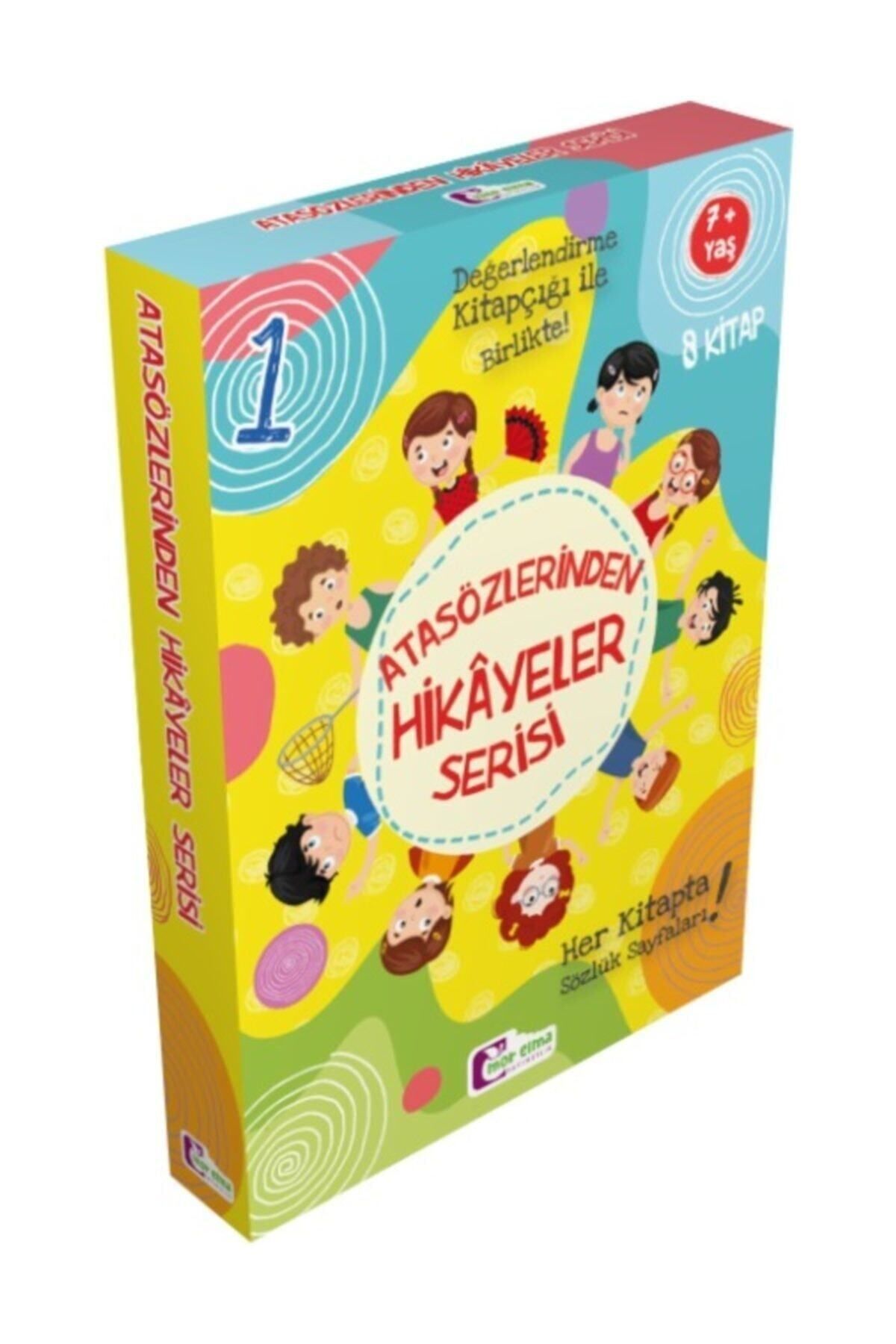 Mor Elma Yayıncılık Atasözlerinden Hikayeler Serisi -1 ( 8 Kitap + Değerlendirme Kitapçıklı)