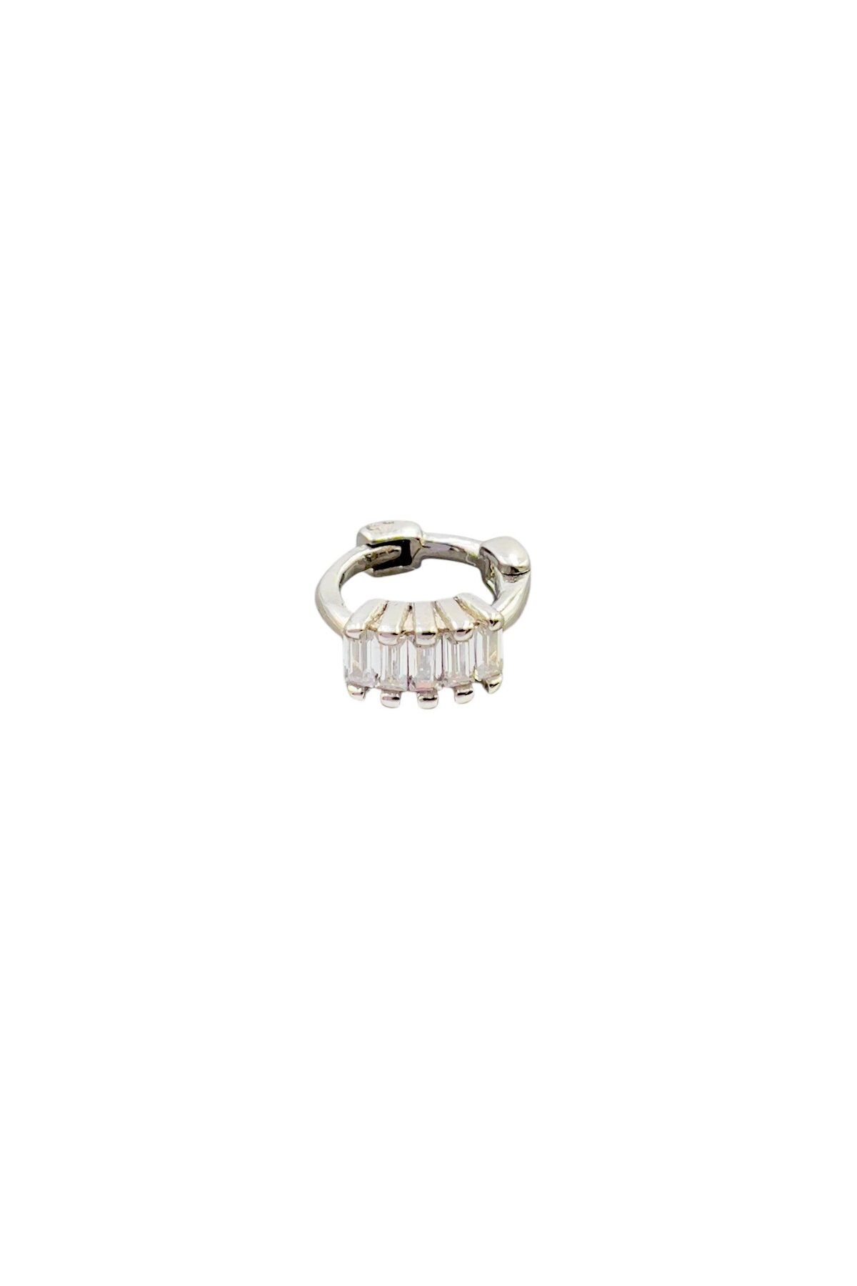 Defne Silver Halka Gümüş Piercing