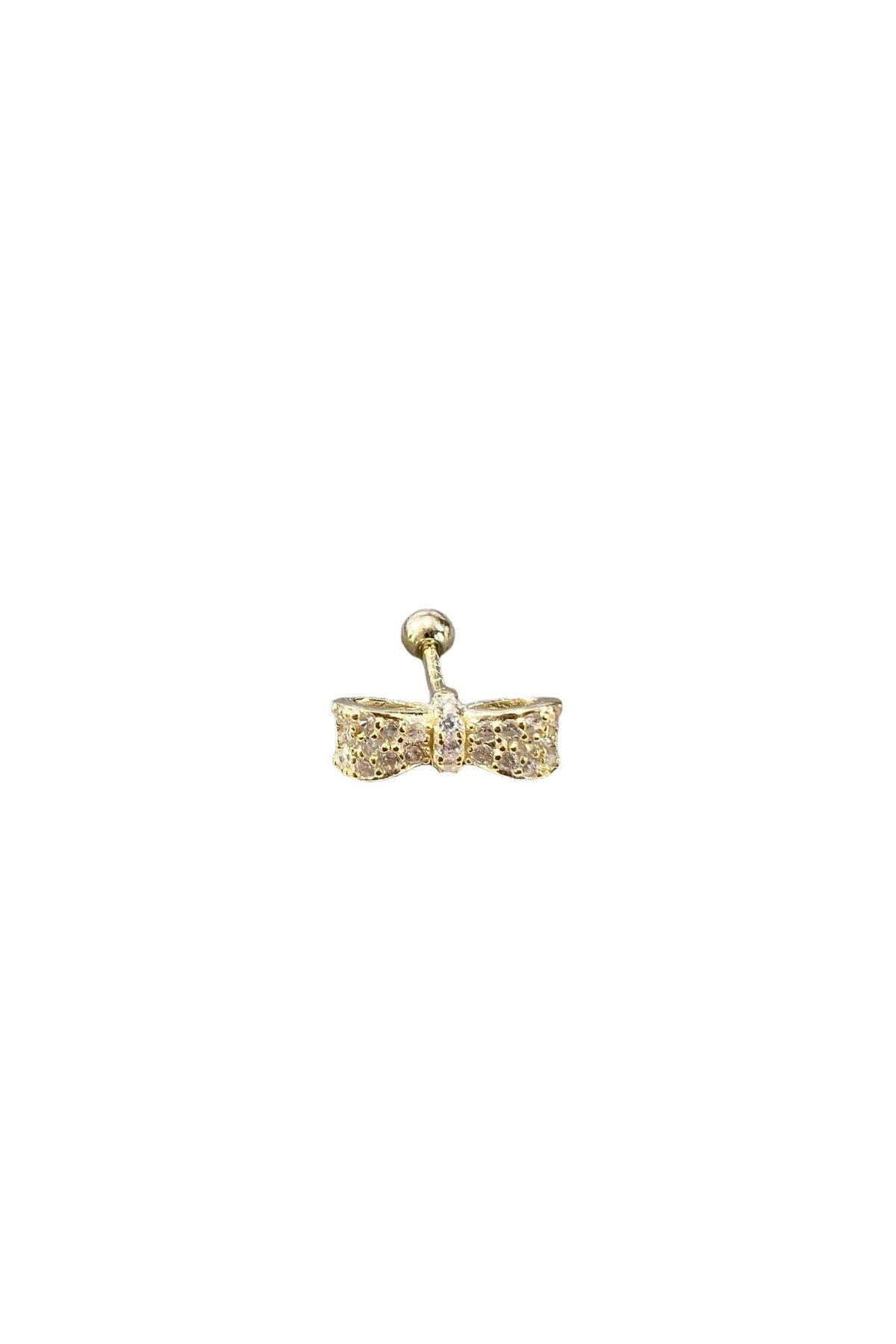 Defne Silver Fiyonk Gümüş Piercing