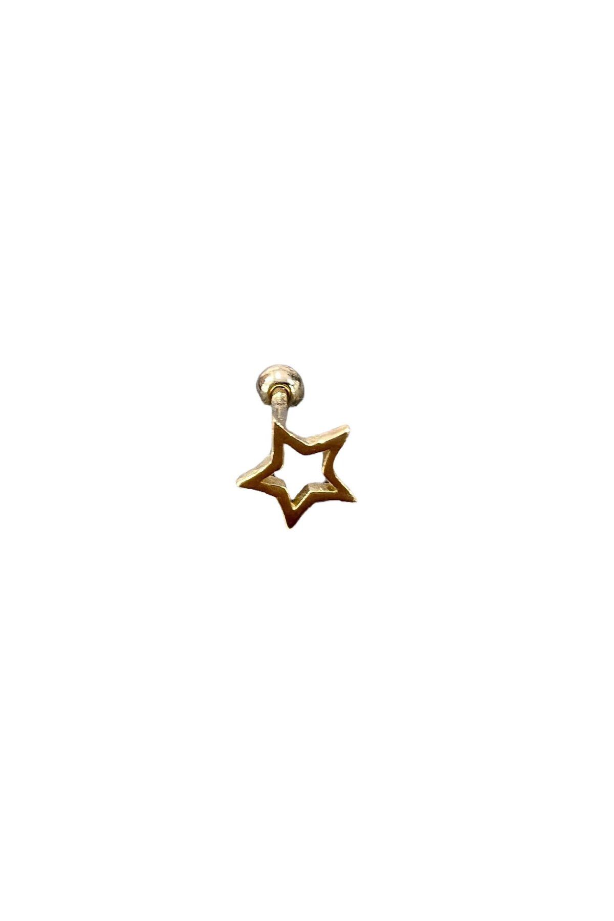 Defne Silver Yıldız Gümüş Piercing
