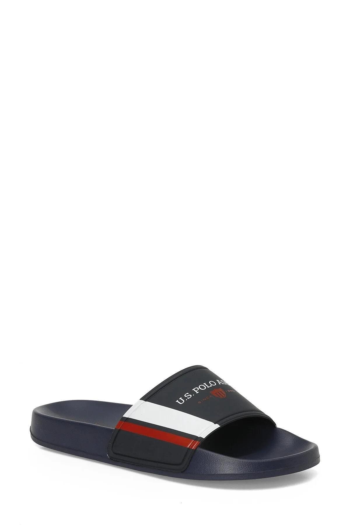 U.S. Polo Assn. U.S. Polo Wılly Lacivert-Mavi Erkek Terlik