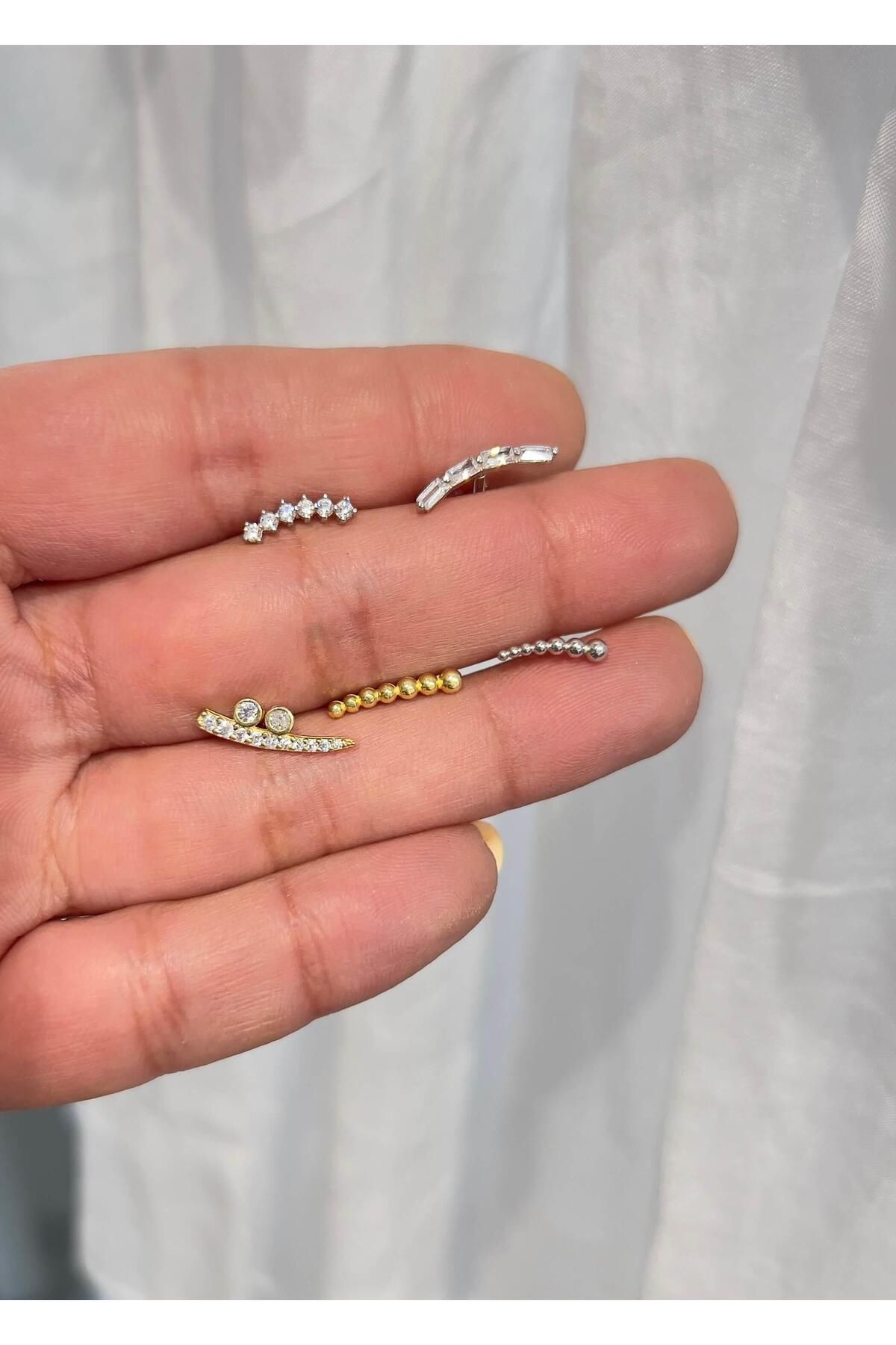 Defne Silver Beştaş Gümüş Piercing
