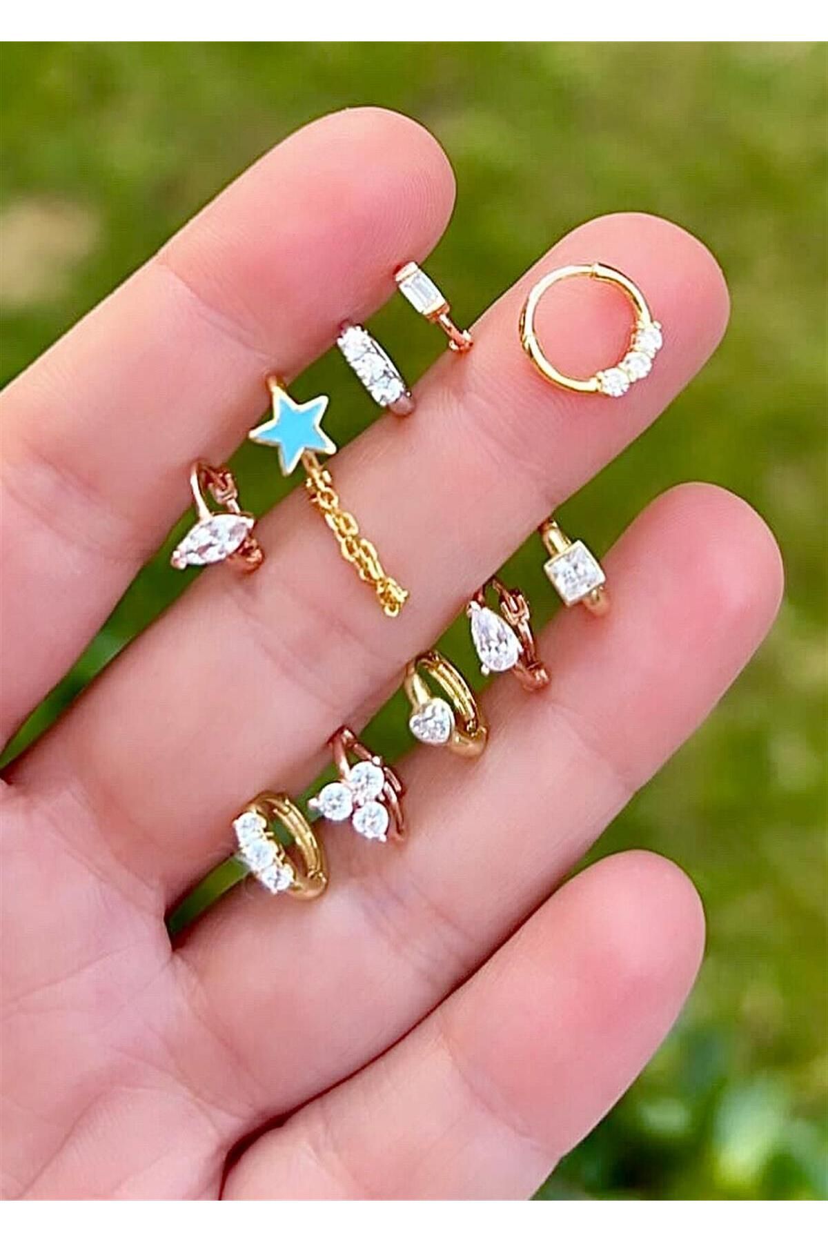 Defne Silver Gümüş Halka Piercing