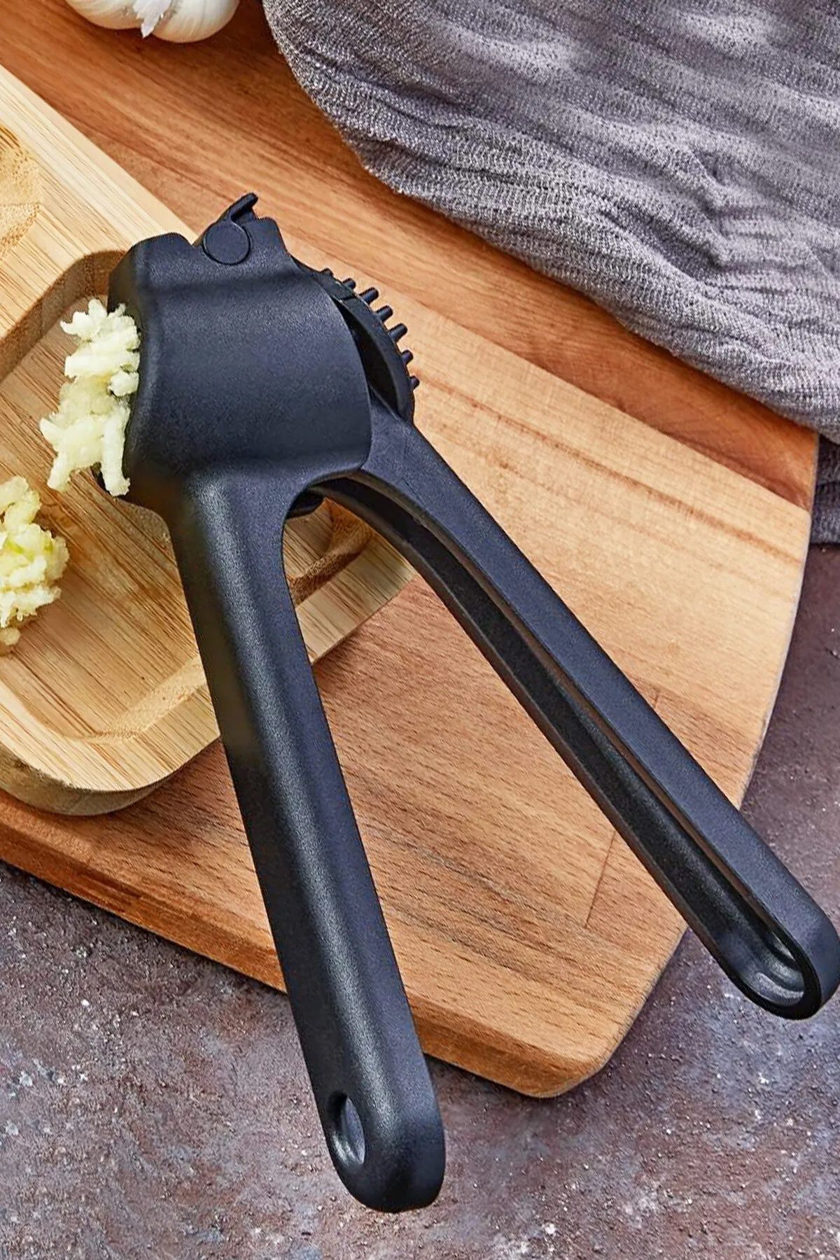 Home Sert Plastik Kolay Temizlenebilen Sarımsak Ezici – Sarımsak Ezeceği
