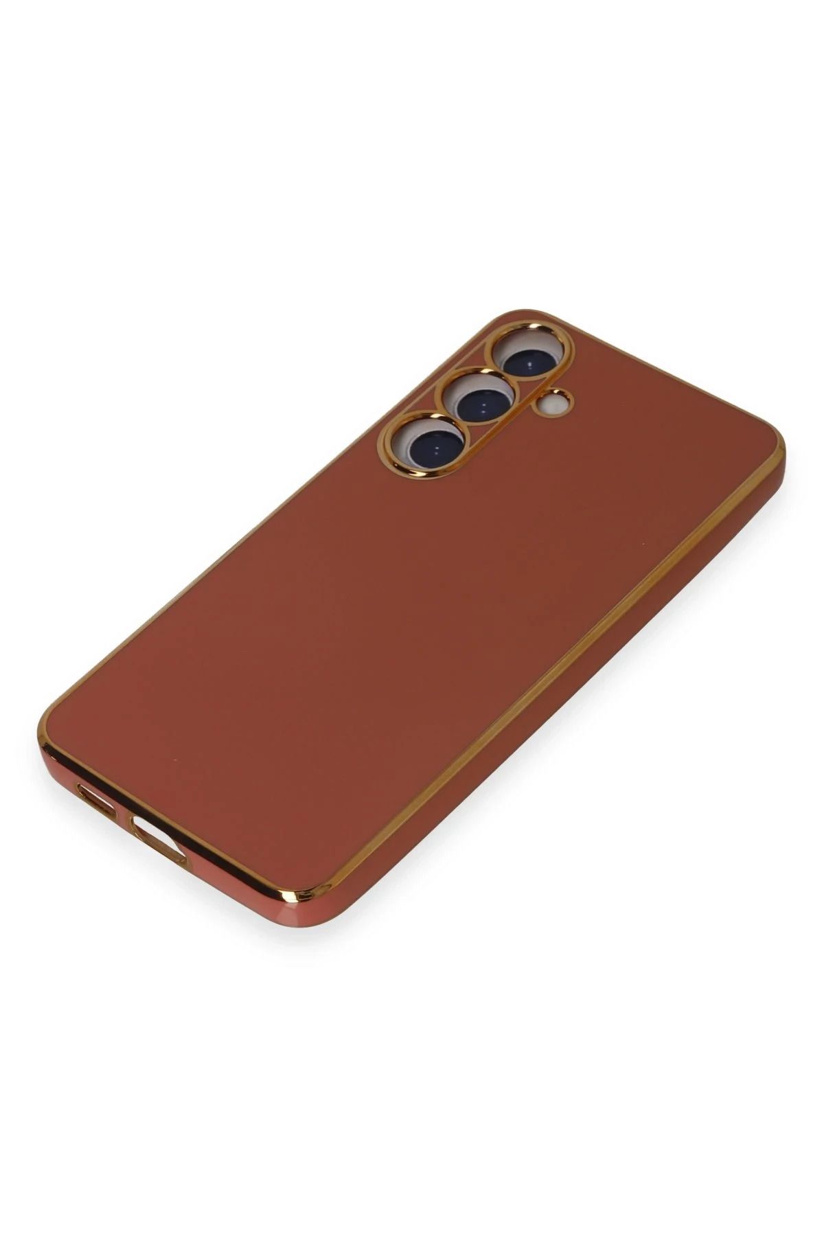 NewFace Samsung Galaxy S24 Kılıf Volet Silikon - Kırmızı WLZOR