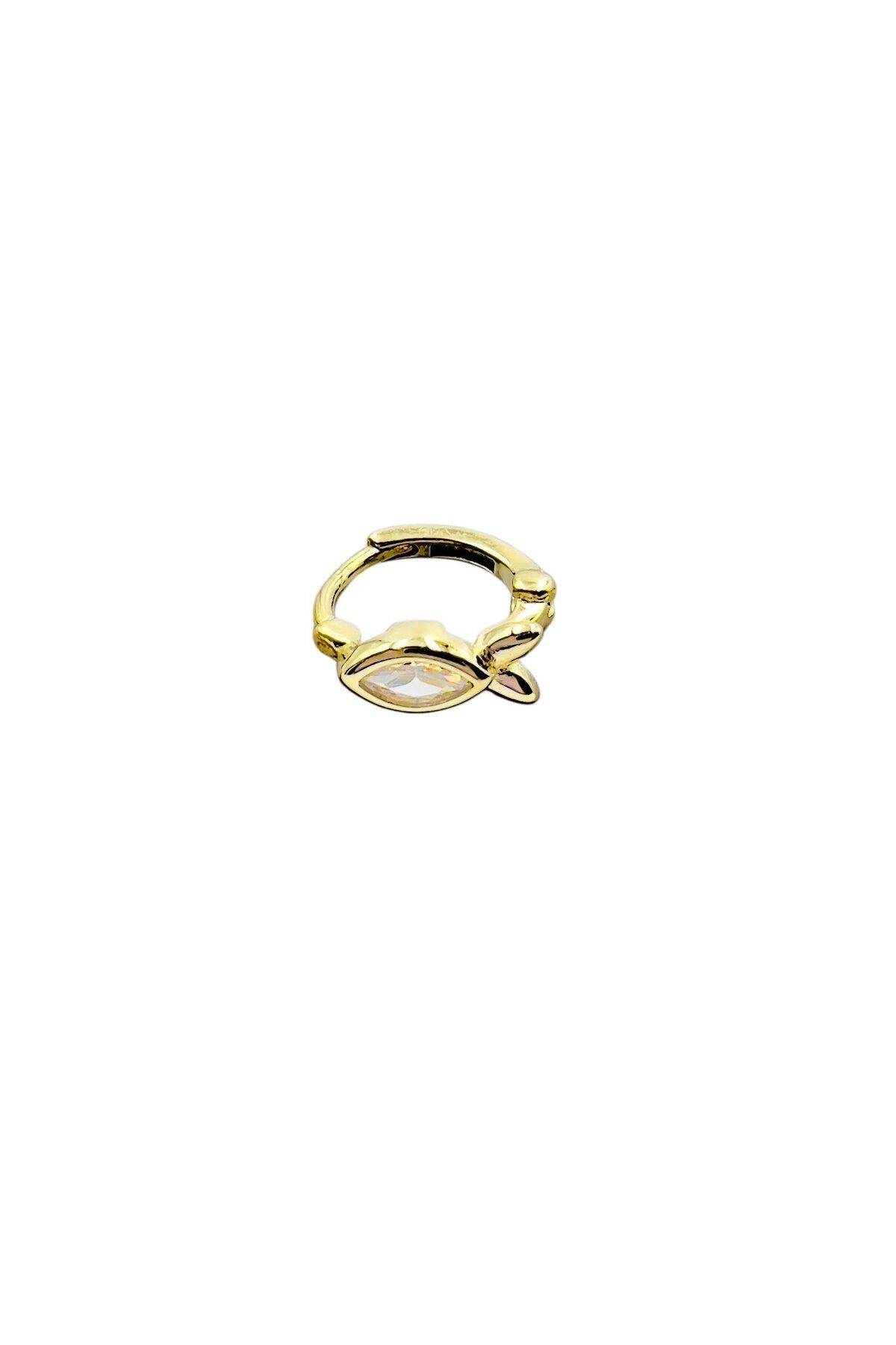 Defne Silver Halka Gümüş Piercing