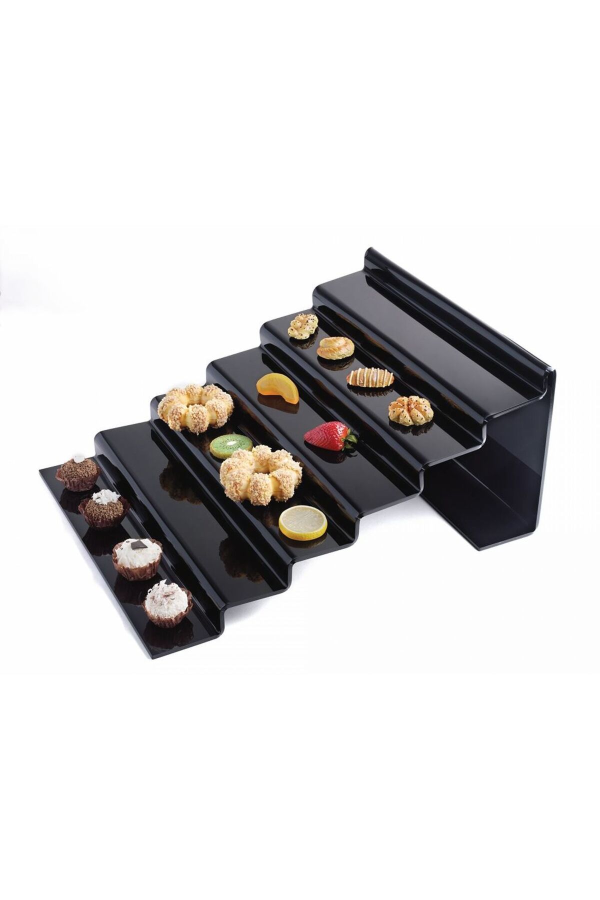 Biradlı Açık Büfe Pleksi Teşhir Standı 40*49*24 Cm