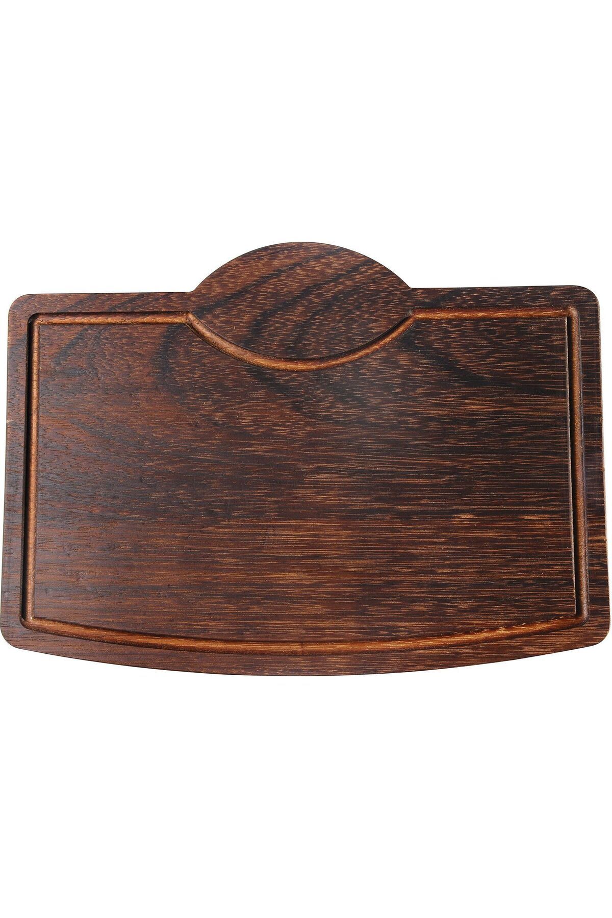 Biradlı İreko Steak Sunum Tahtası 37*27 Cm