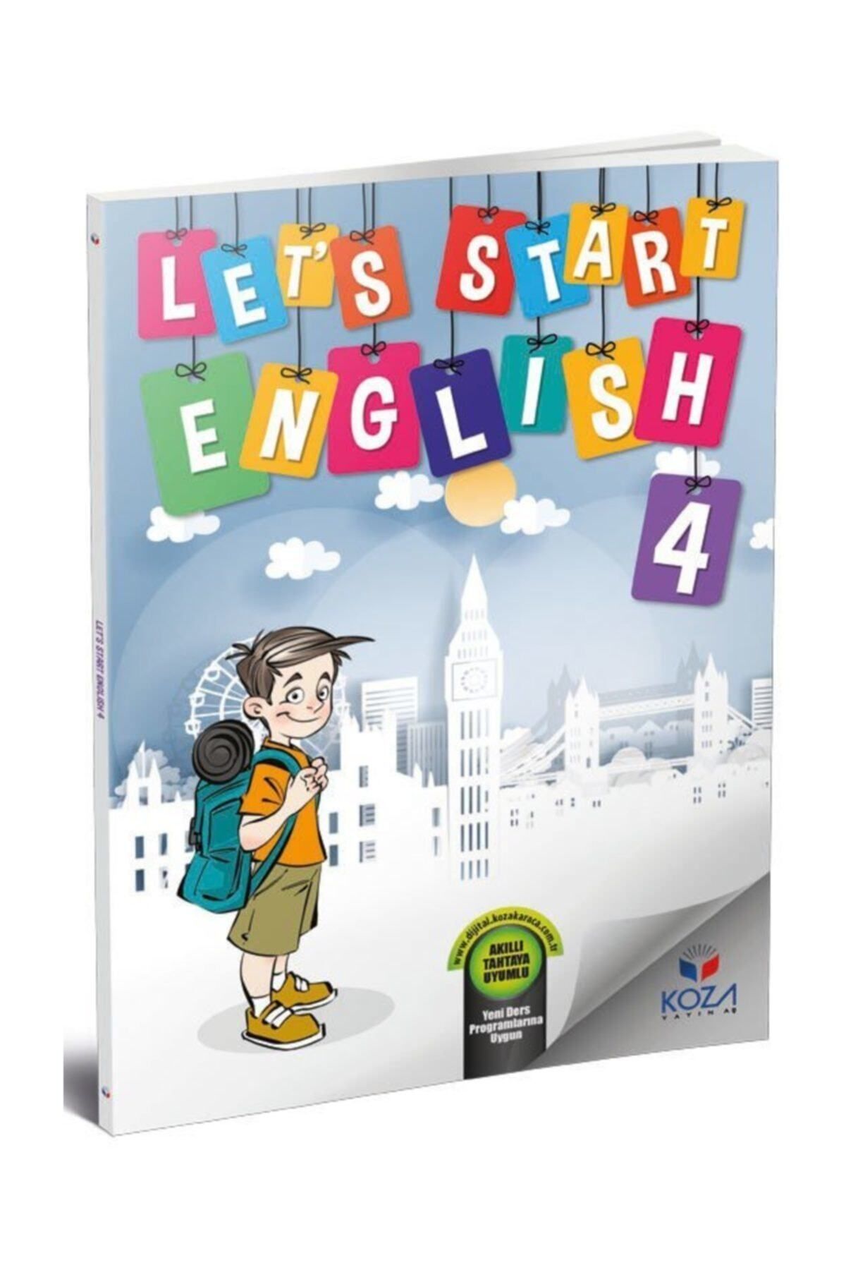 Özgün Yayınları Let's Start English 4 (akıllı Tahta Uygulamalı) Koza Yayın Dağıtım
